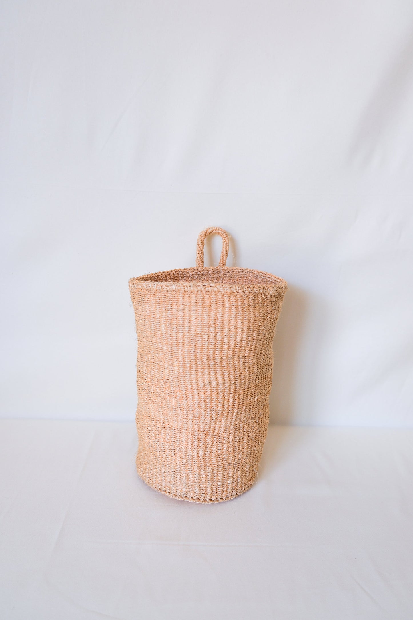 Narrow Hanging Floral Basket