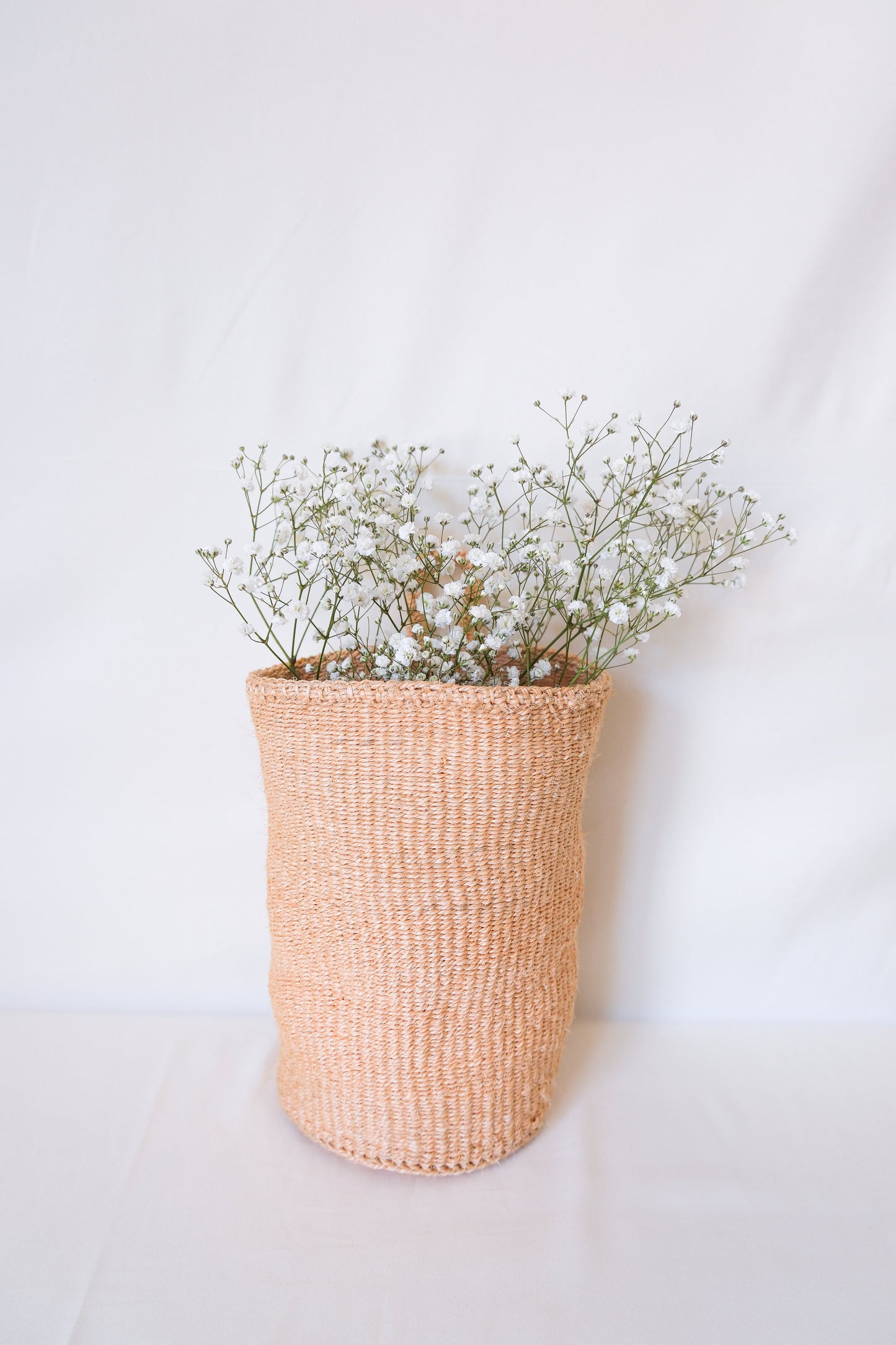 Narrow Hanging Floral Basket