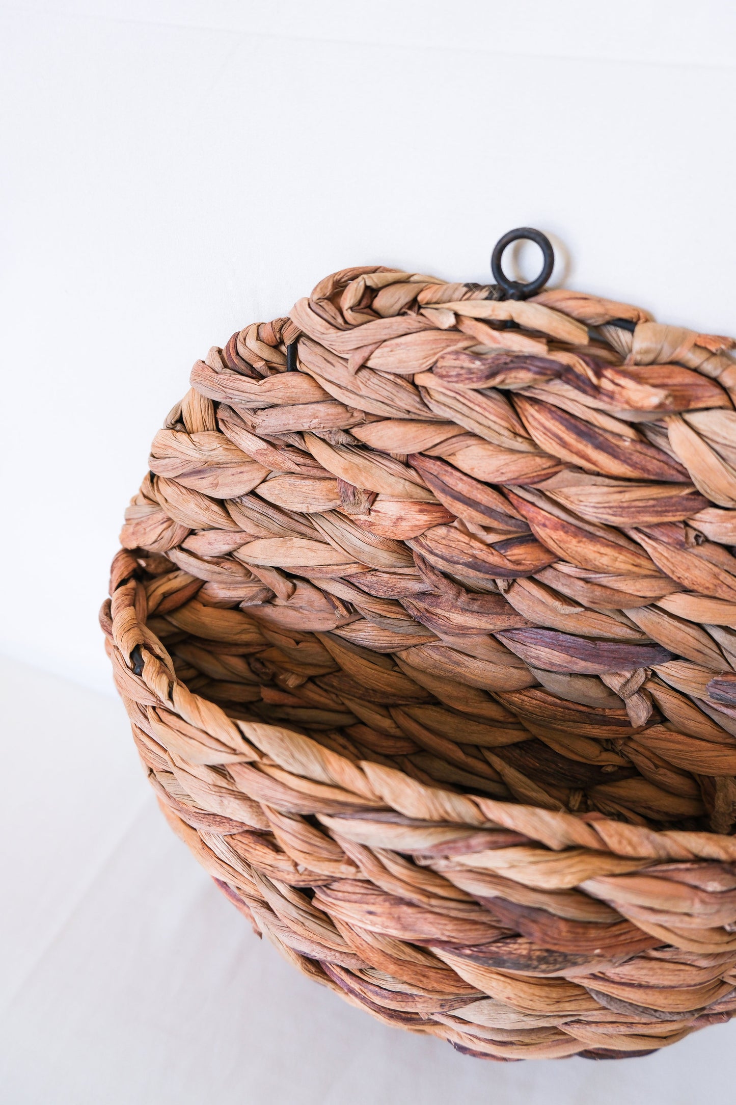 Round Hanging Floral Basket