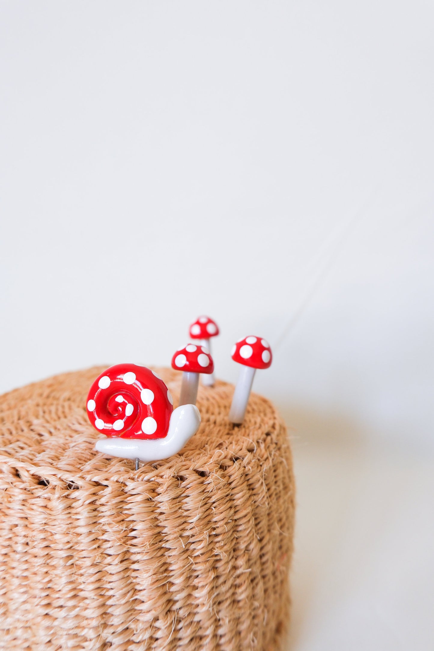 Fairy Garden Snail Plant Pick