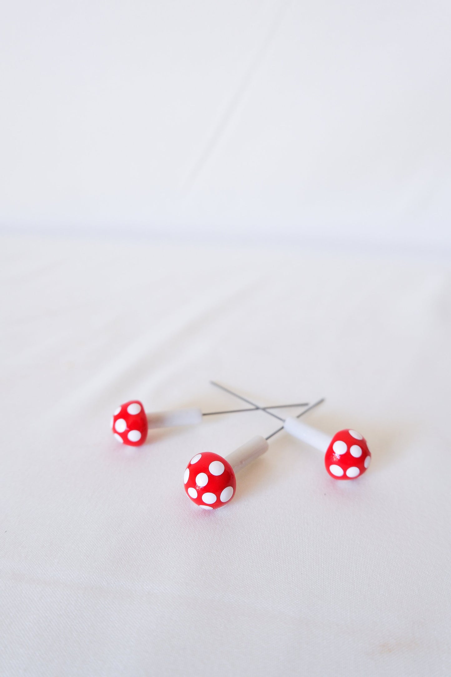 Fairy Garden Mushroom Plant Pick Set