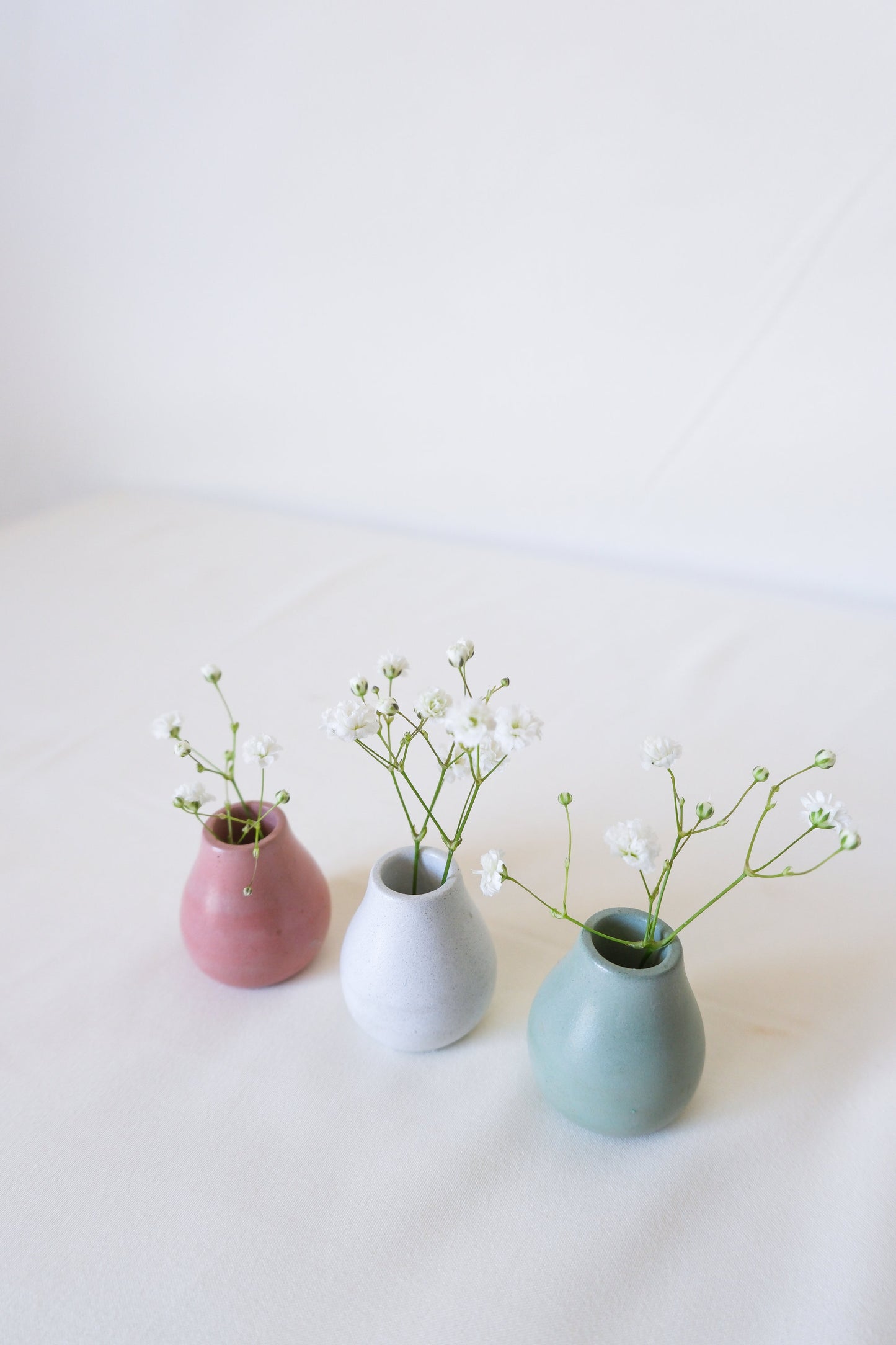 Miniature Concrete Bud Vase