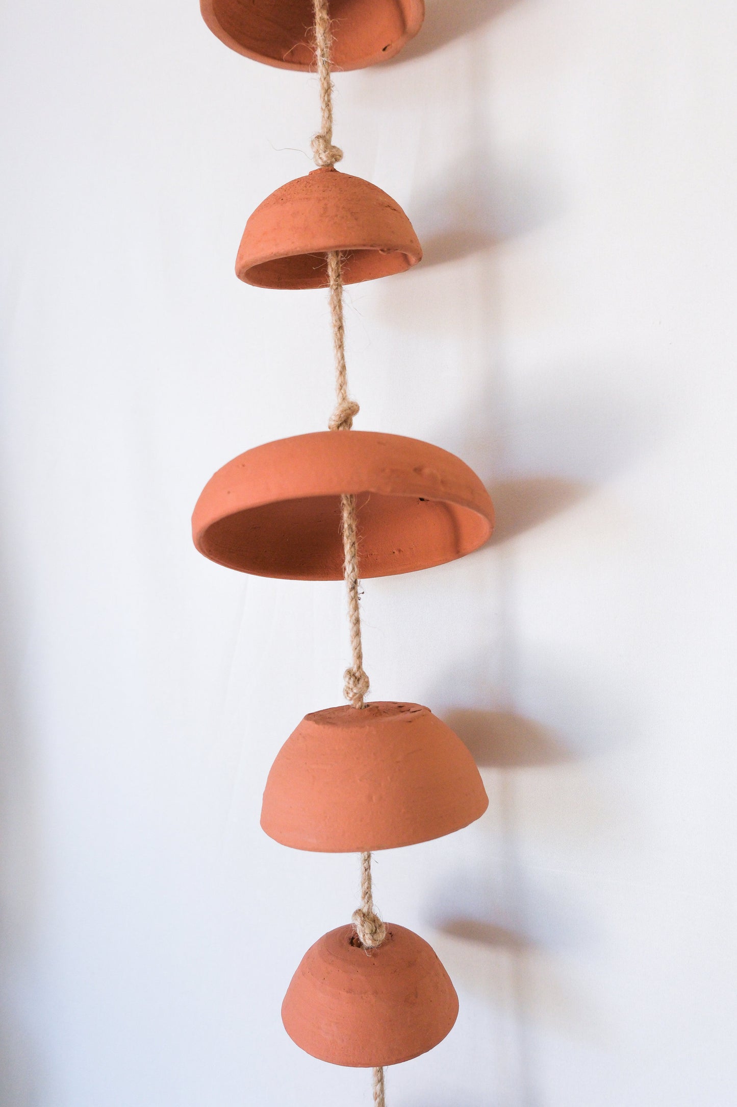 Terracotta Moon Chimes
