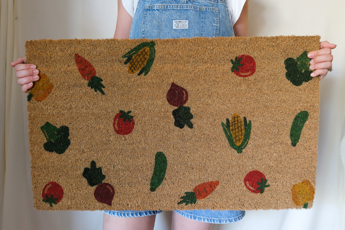 Garden Veggie Doormat