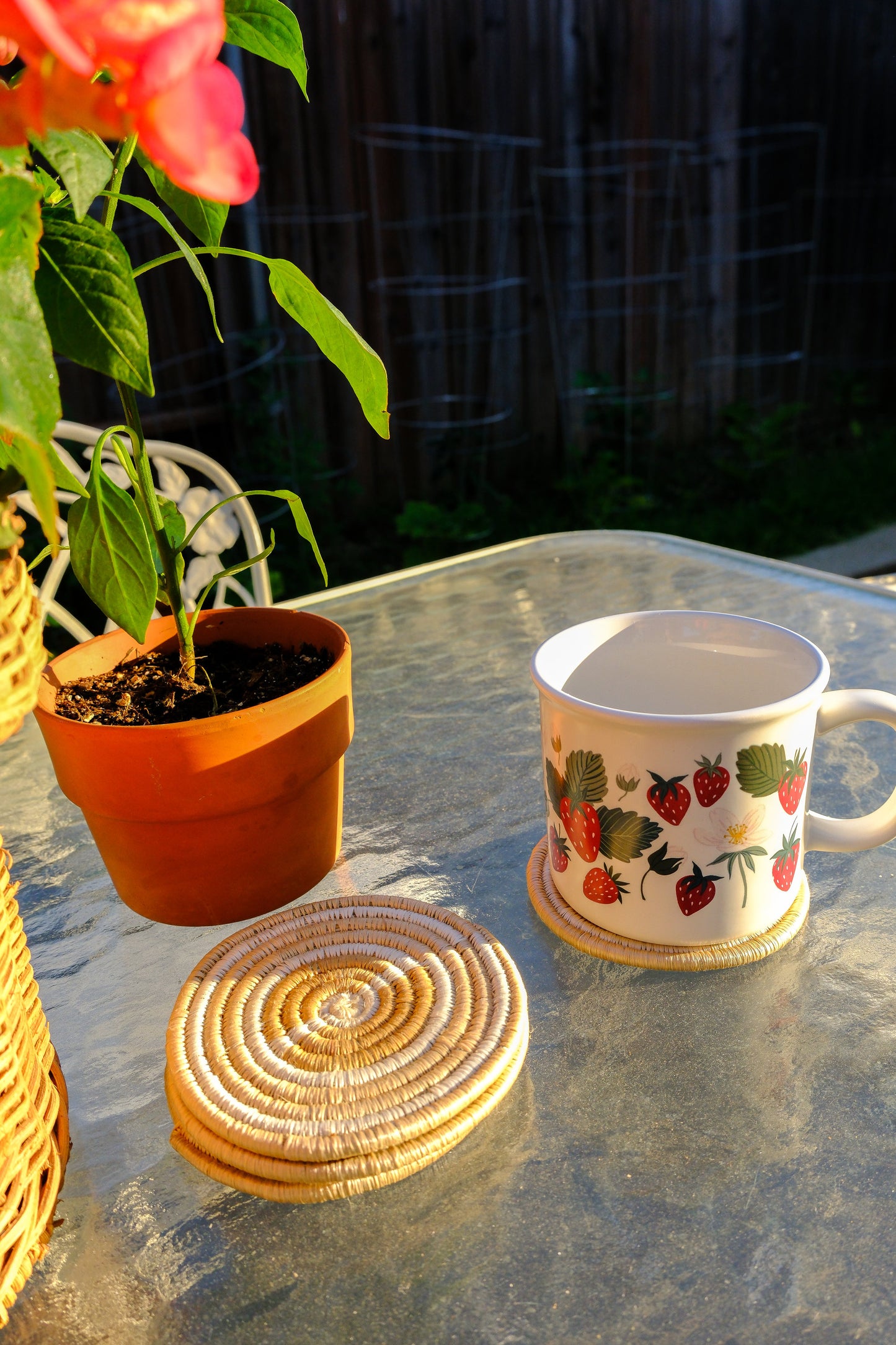 Woven Coasters (Set of 4)