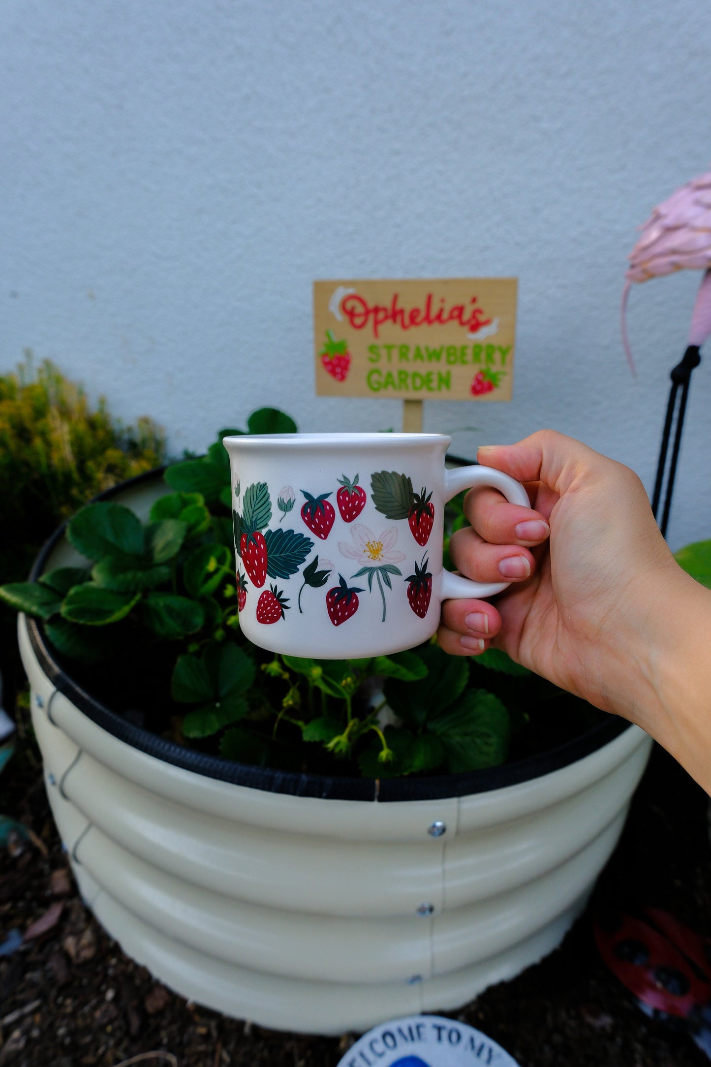 Strawberry Patch Mug