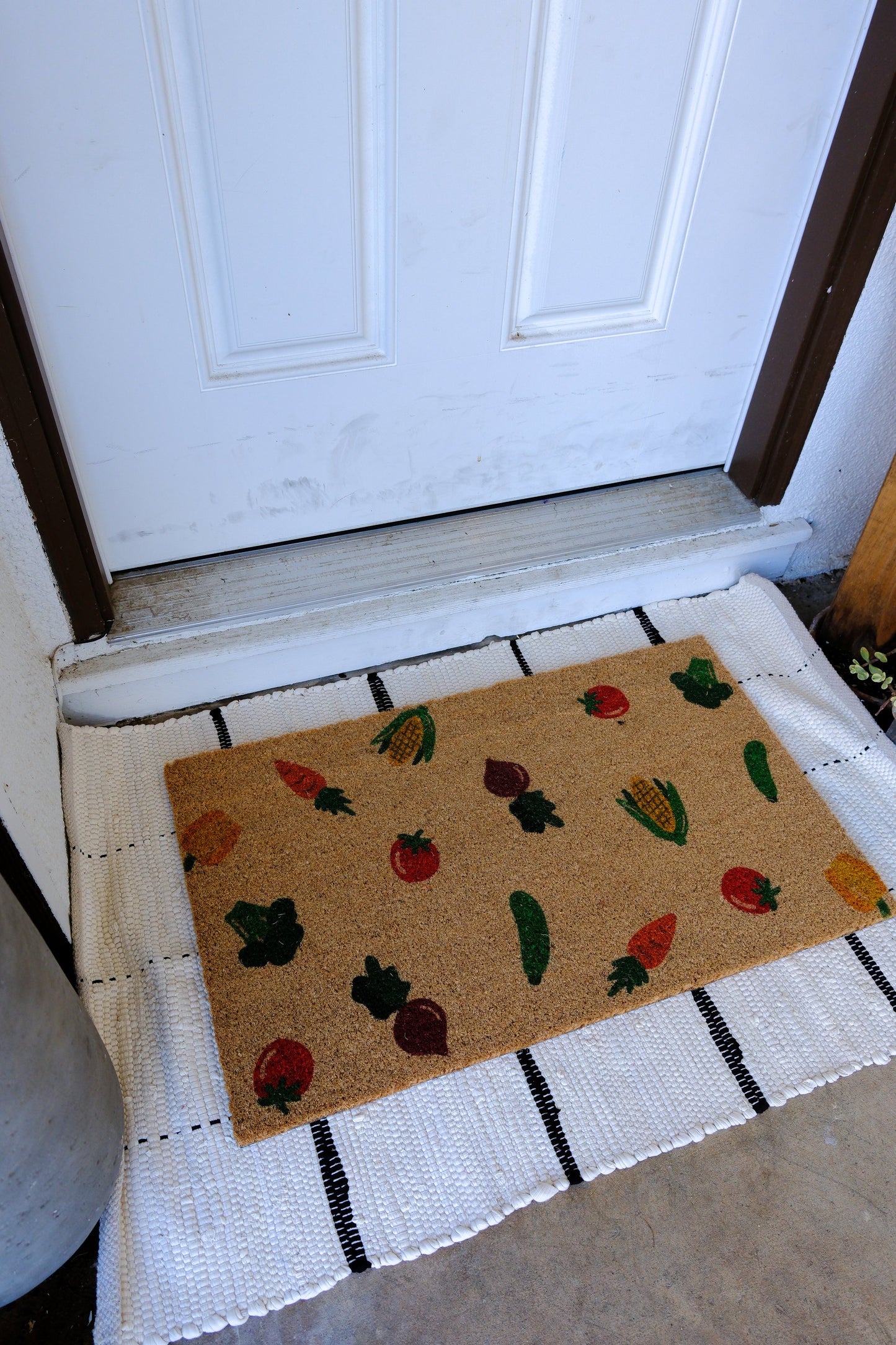 Garden Veggie Doormat