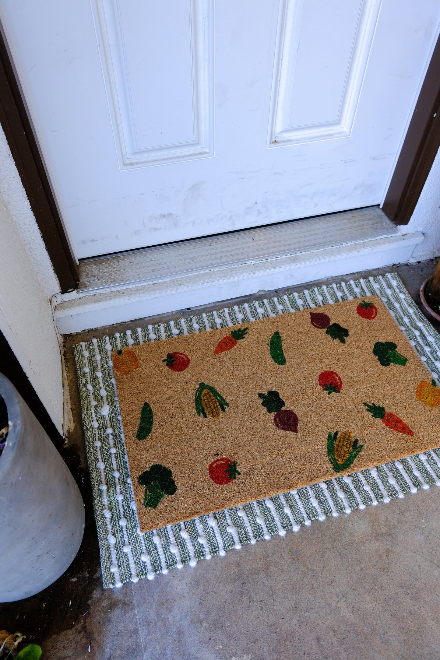 Garden Veggie Doormat