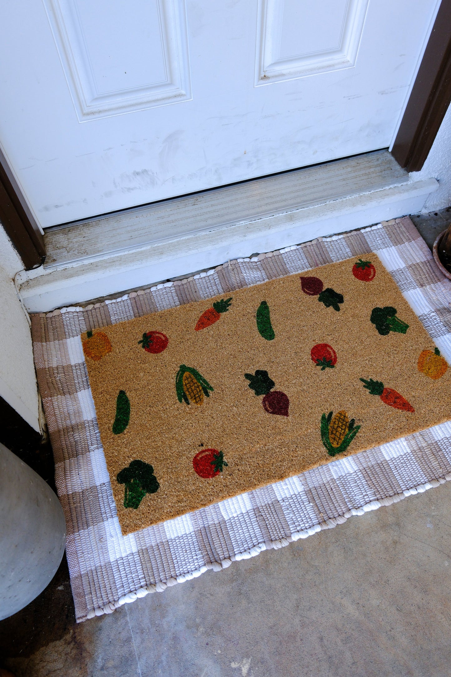 Garden Veggie Doormat