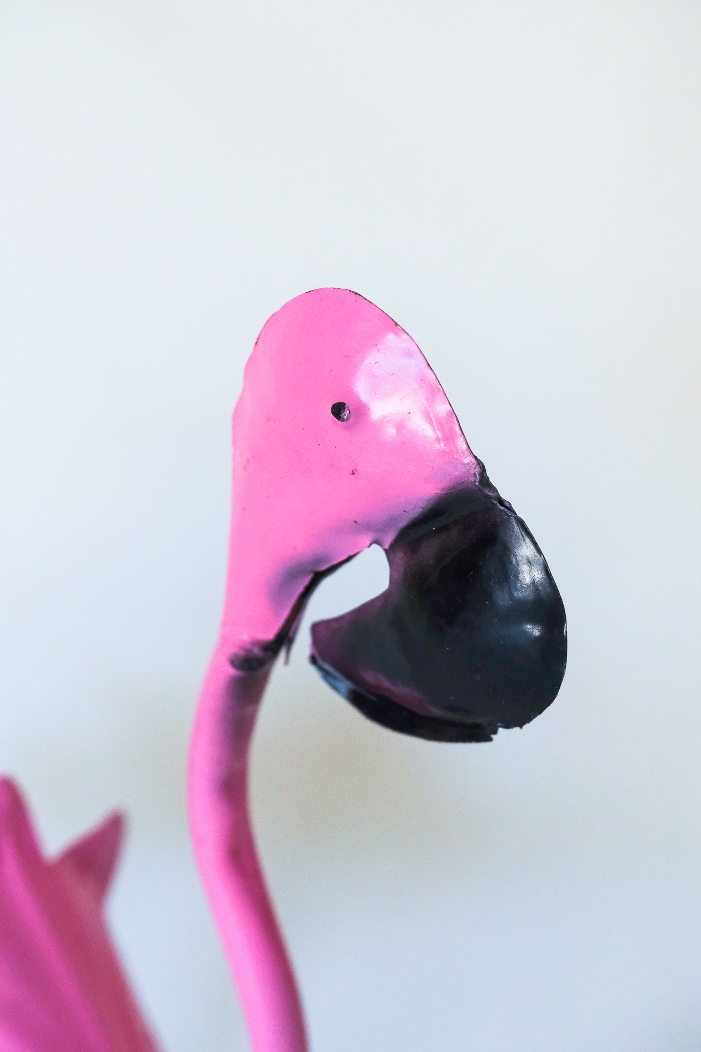 Metal Garden Flamingo Yard Art