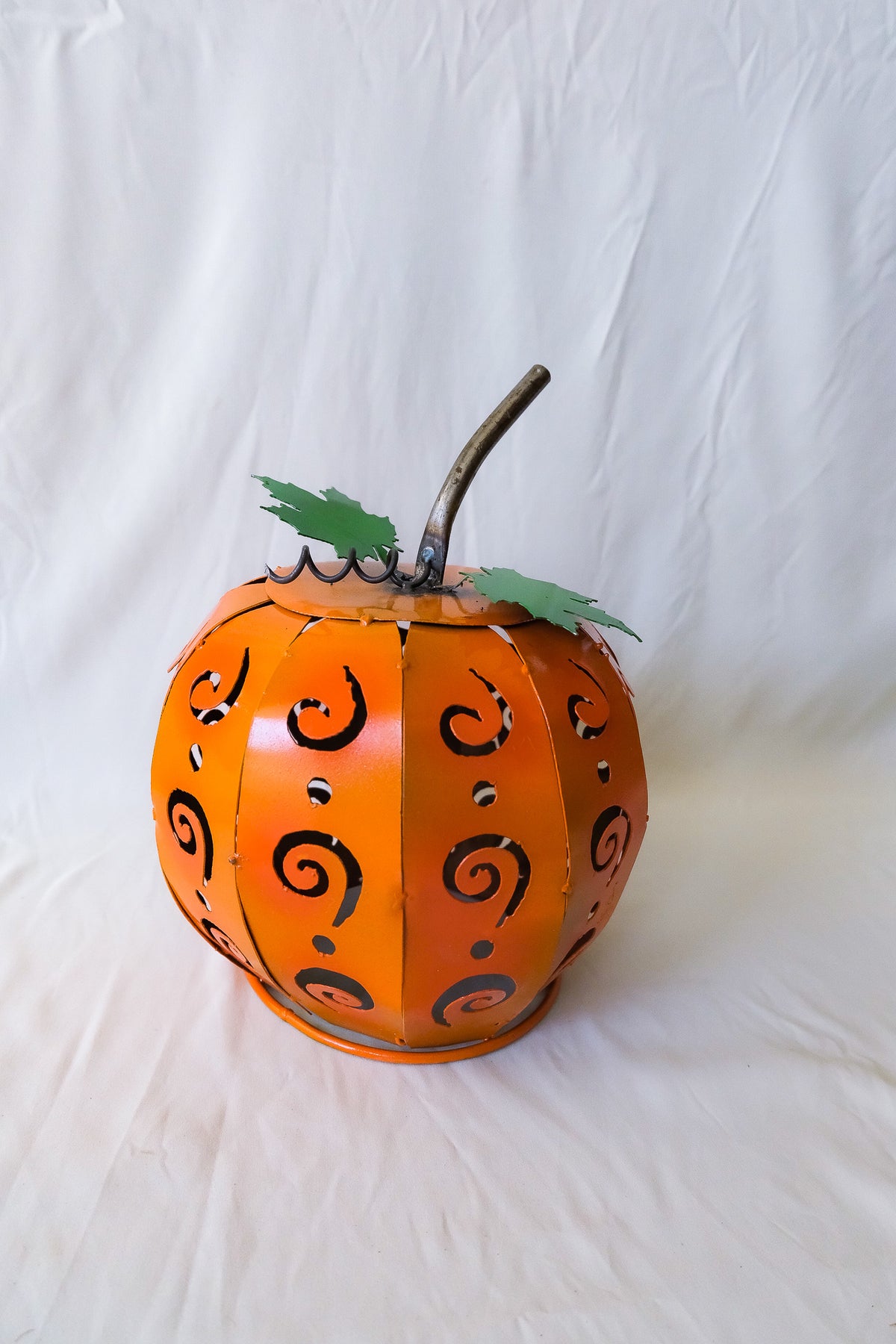 Metal Pumpkin Lantern