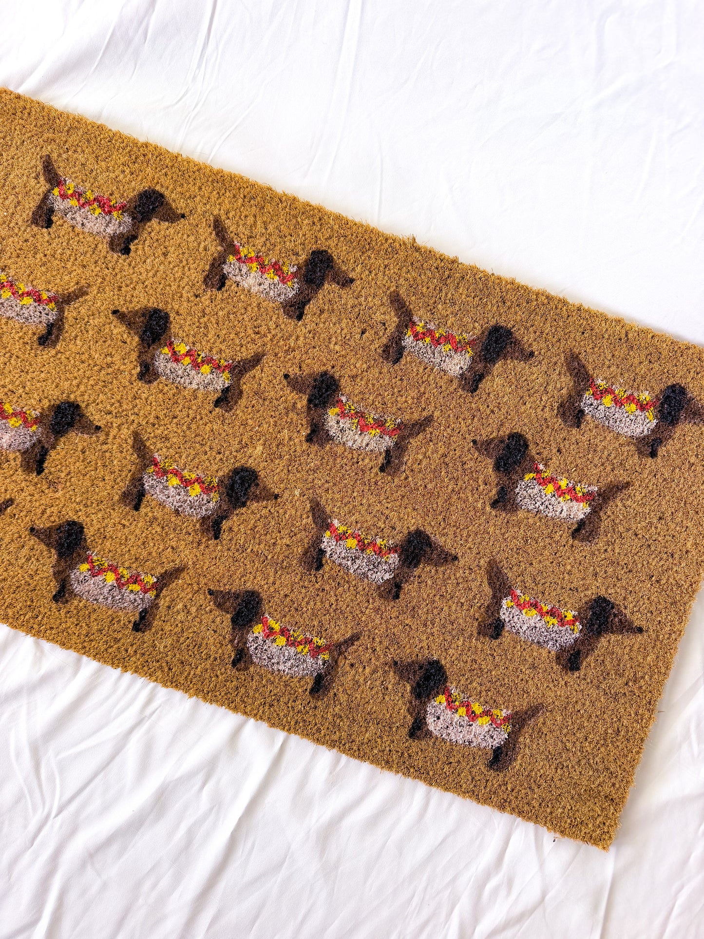 Hot Dog Doormat