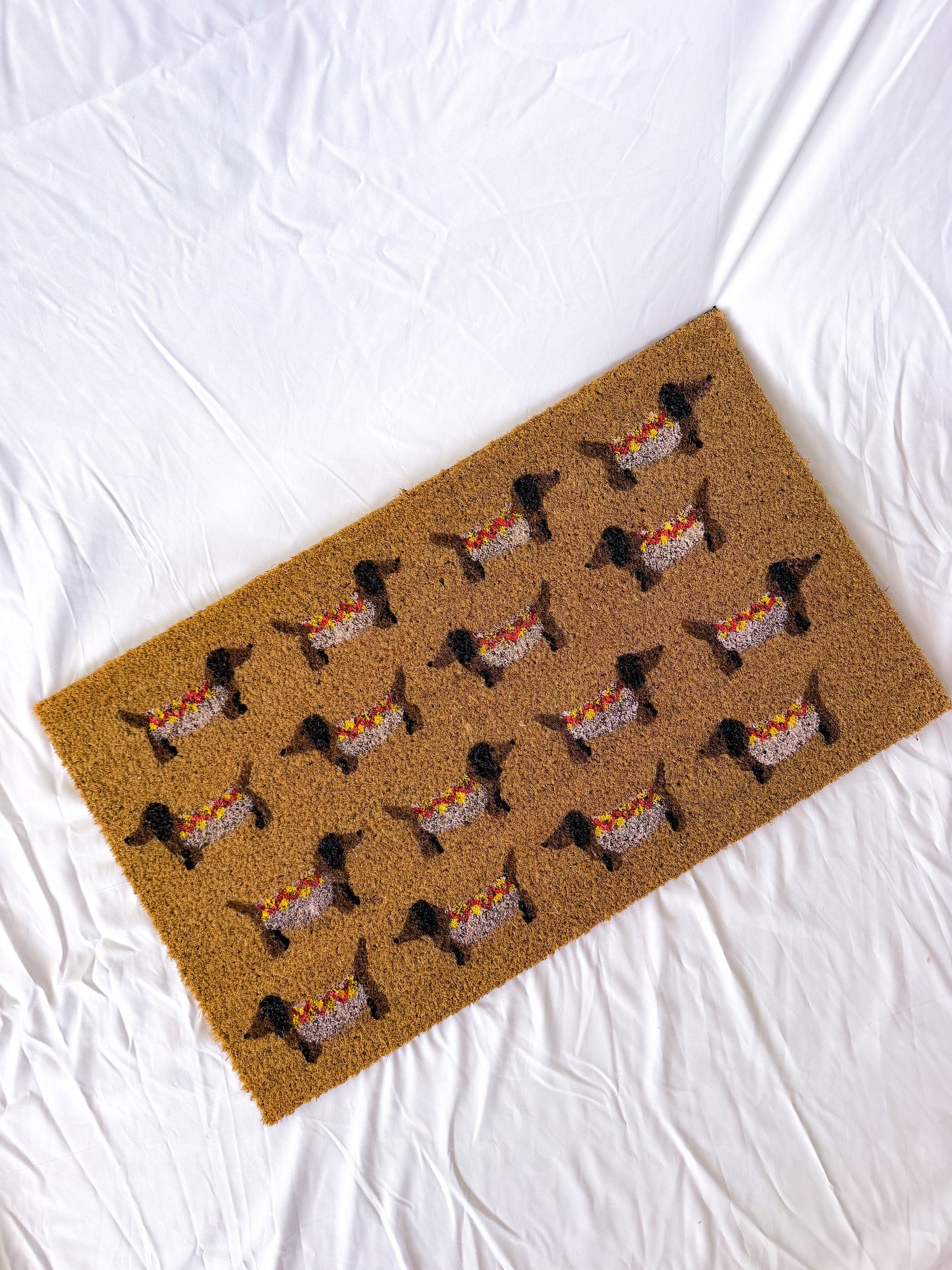 Hot Dog Doormat
