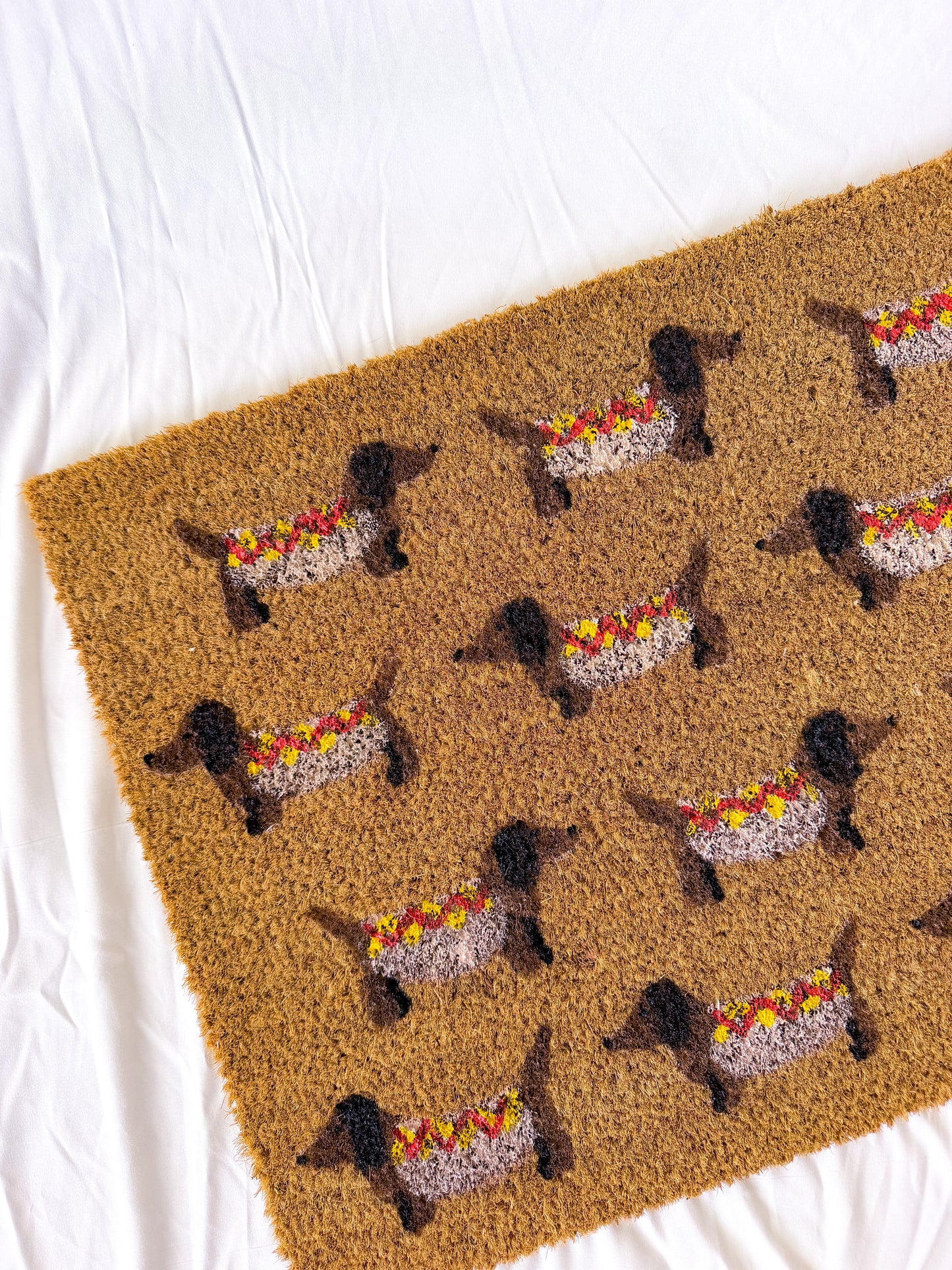 Hot Dog Doormat
