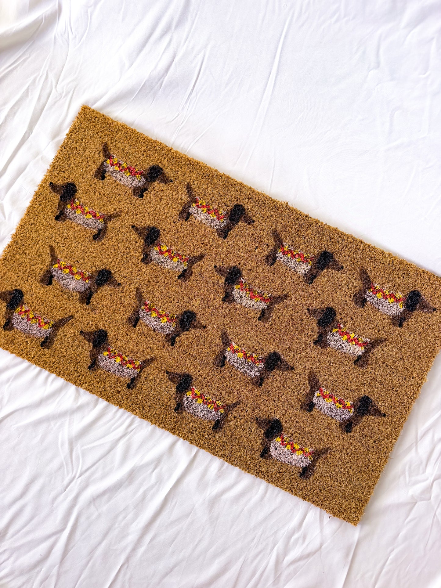 Hot Dog Doormat