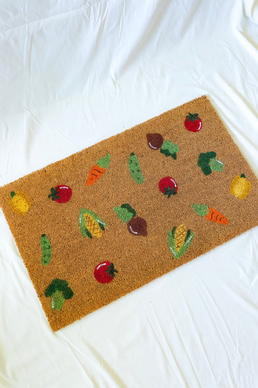 Garden Veggie Doormat