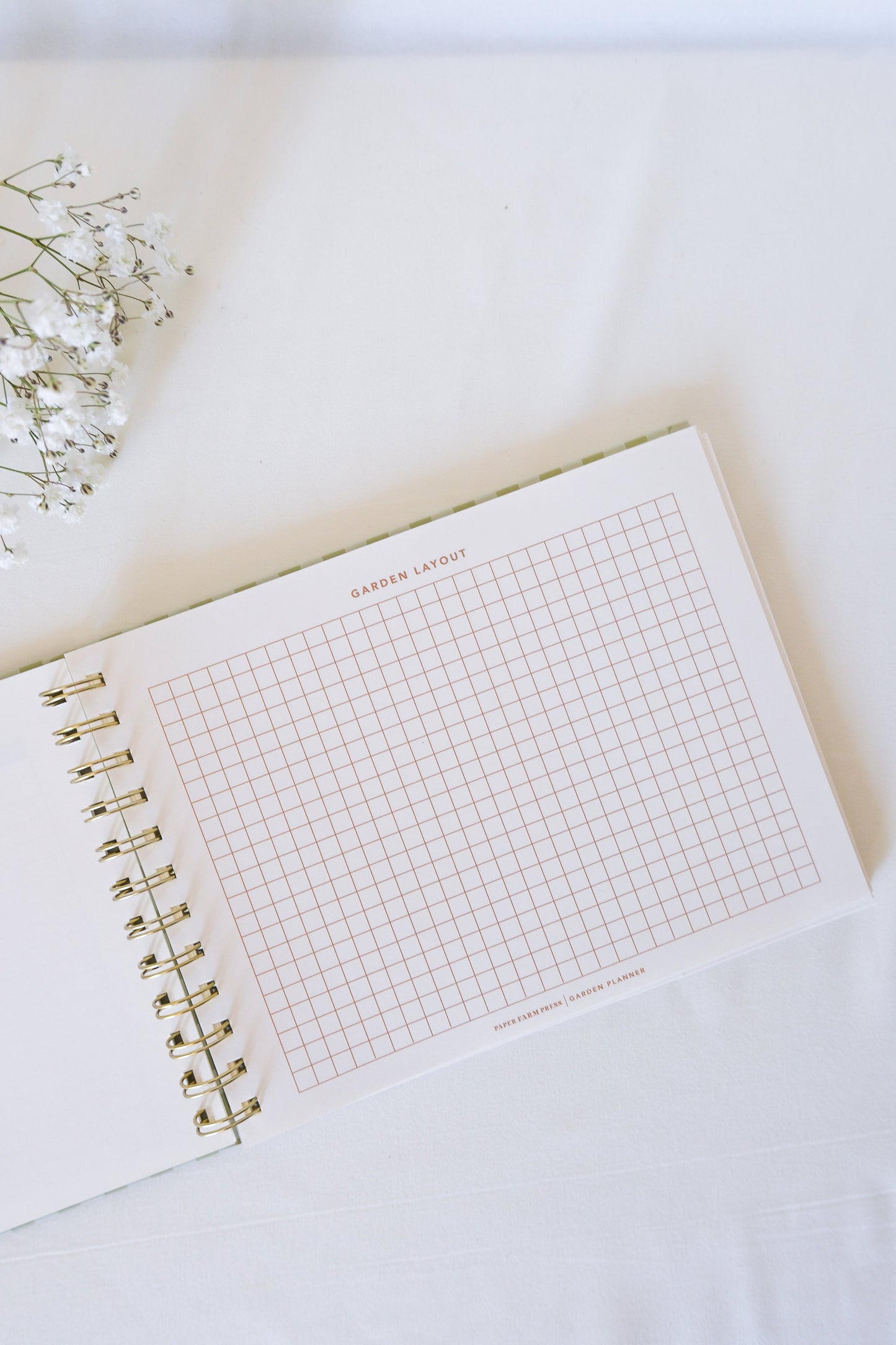 Gingham Garden Planner