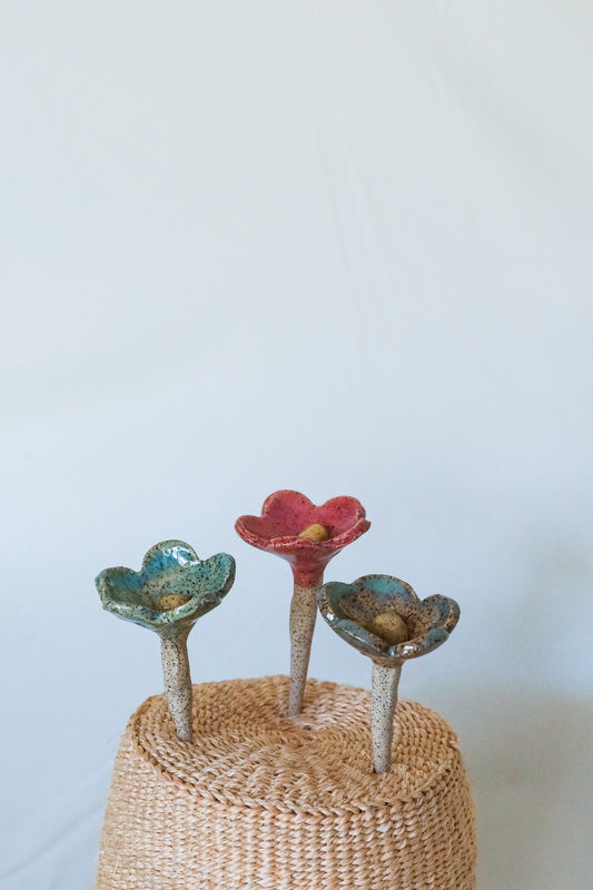 Floral Bee Cup