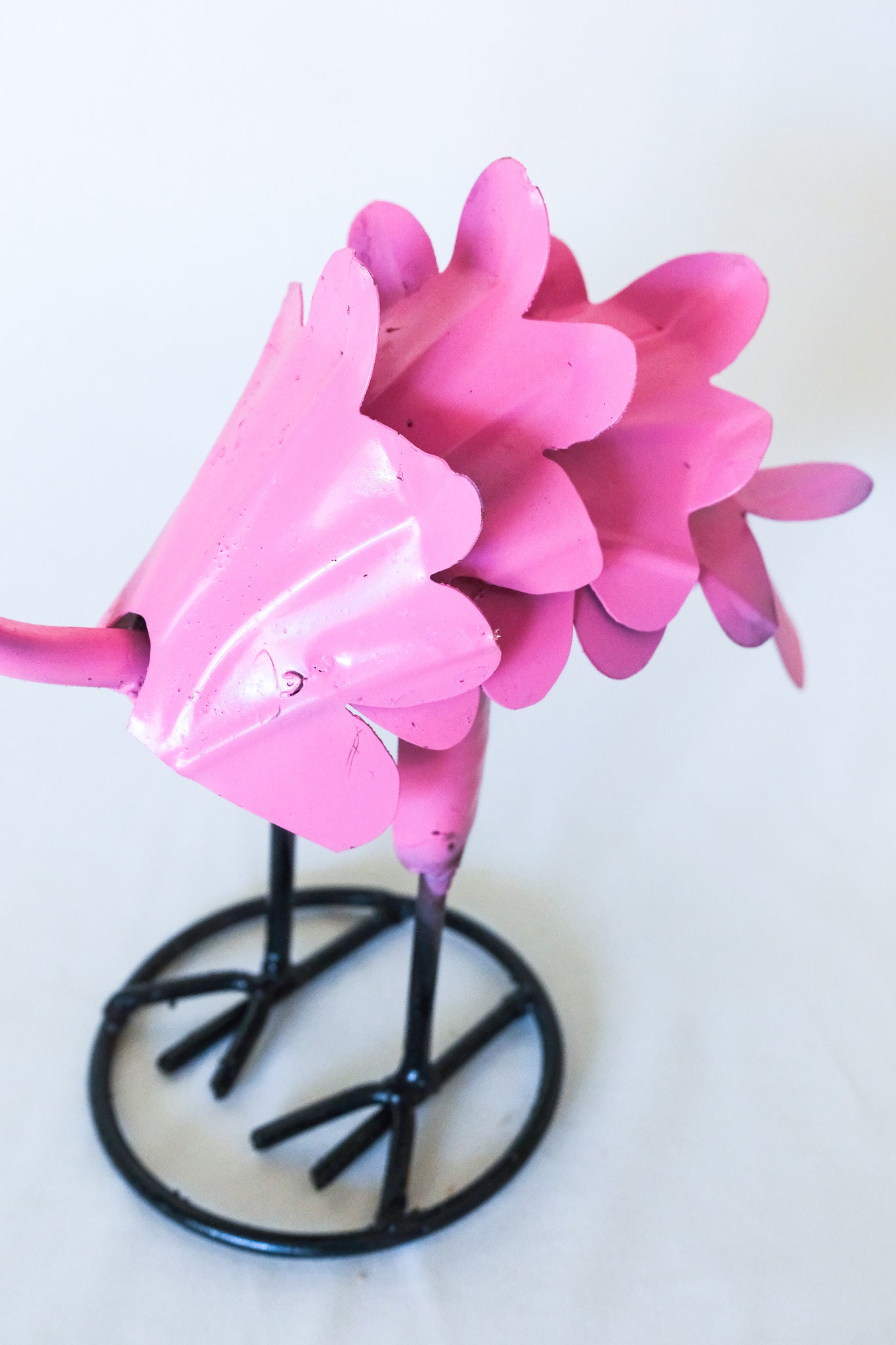 Metal Garden Flamingo Yard Art