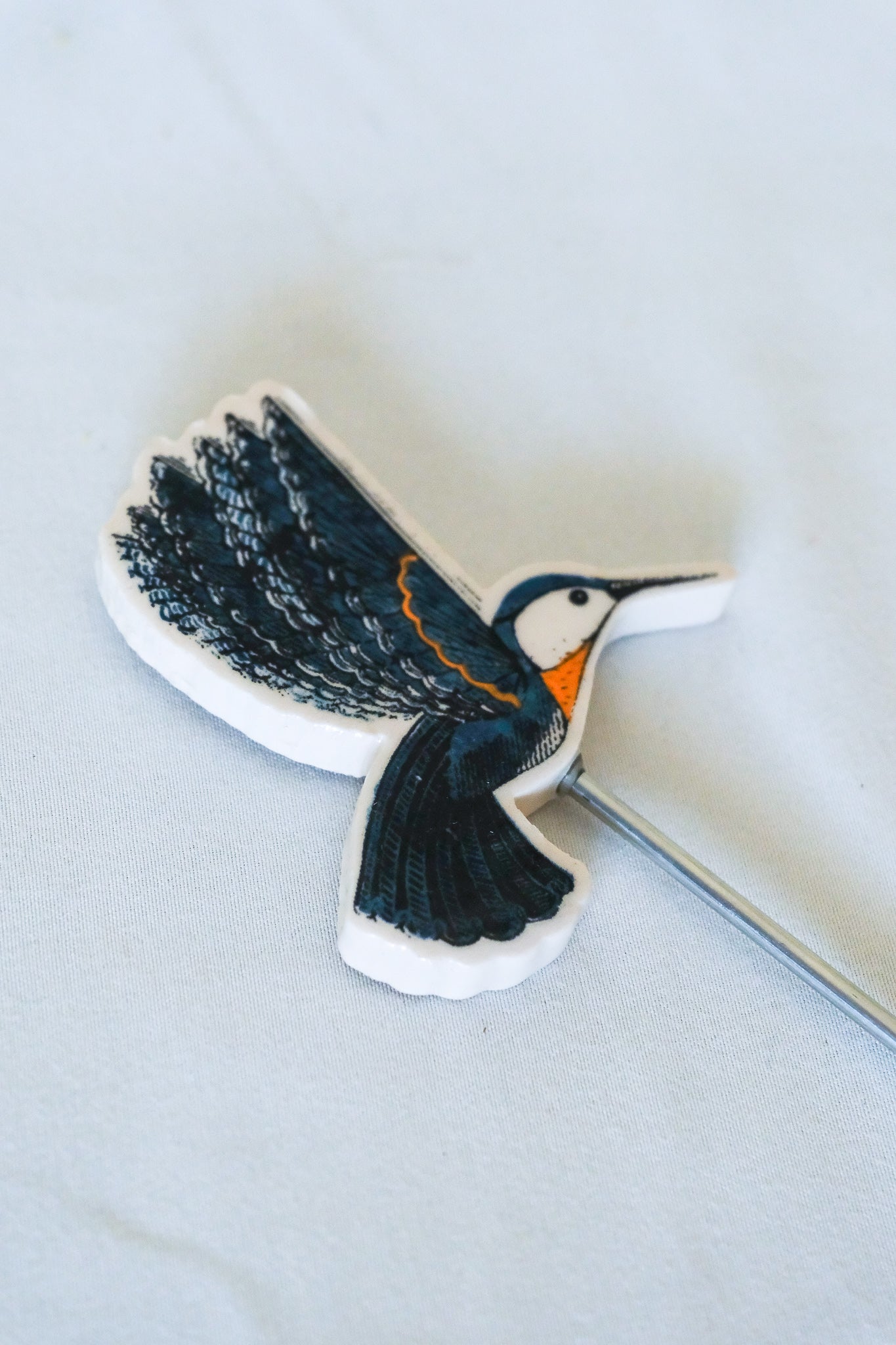 Hummingbird Garden Stake