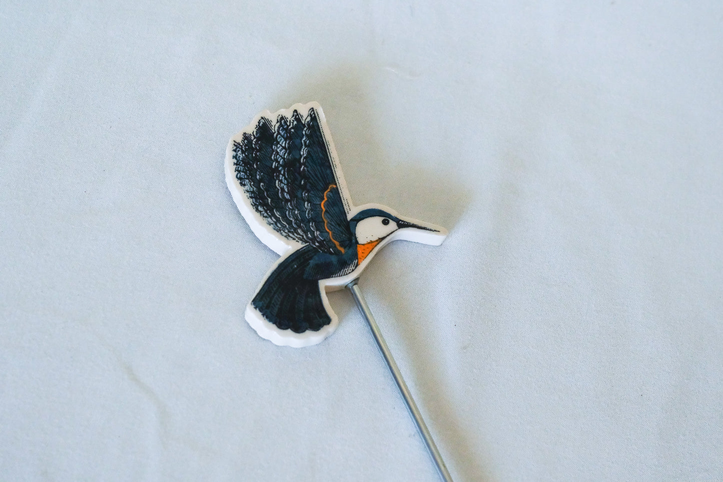 Hummingbird Garden Stake