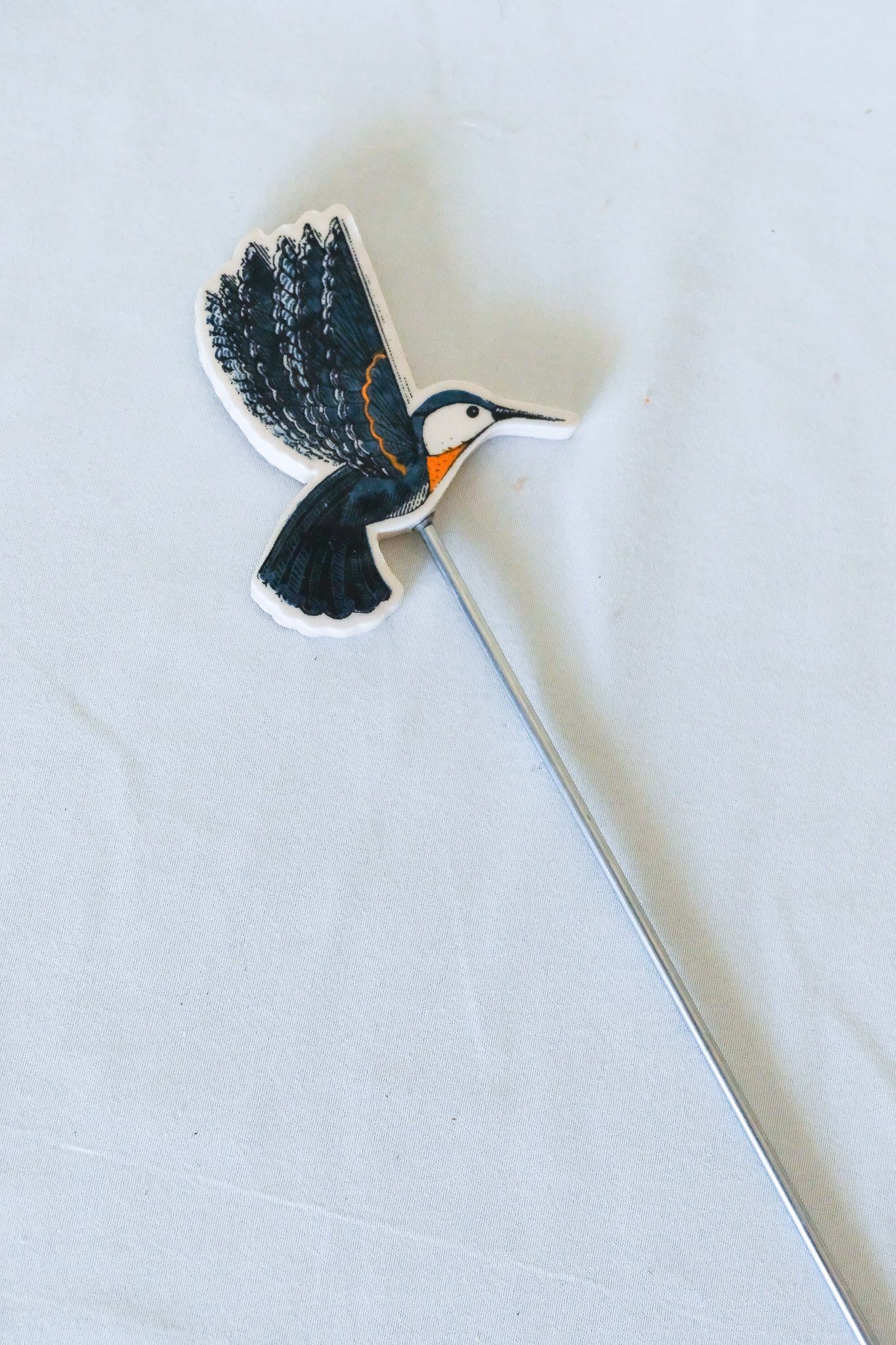 Hummingbird Garden Stake