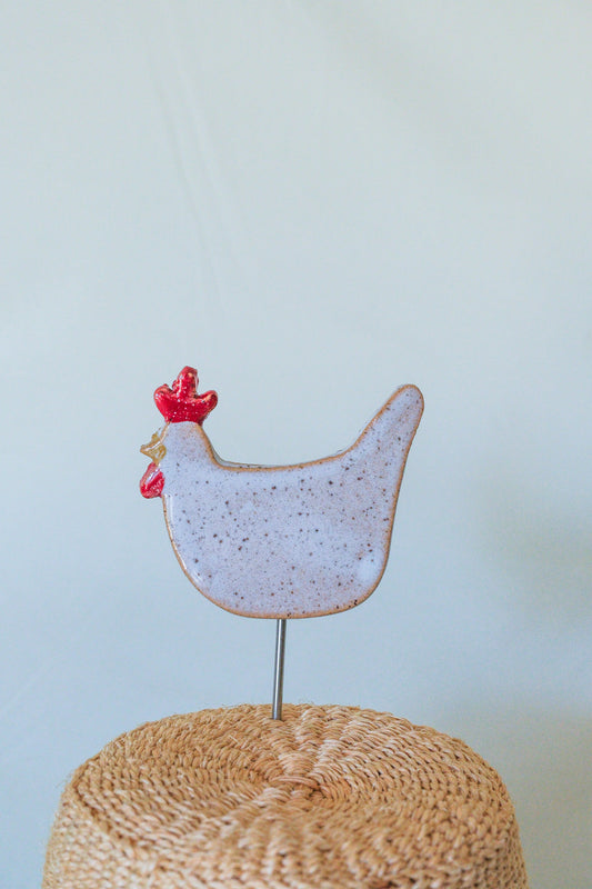 Chicken Garden Stake