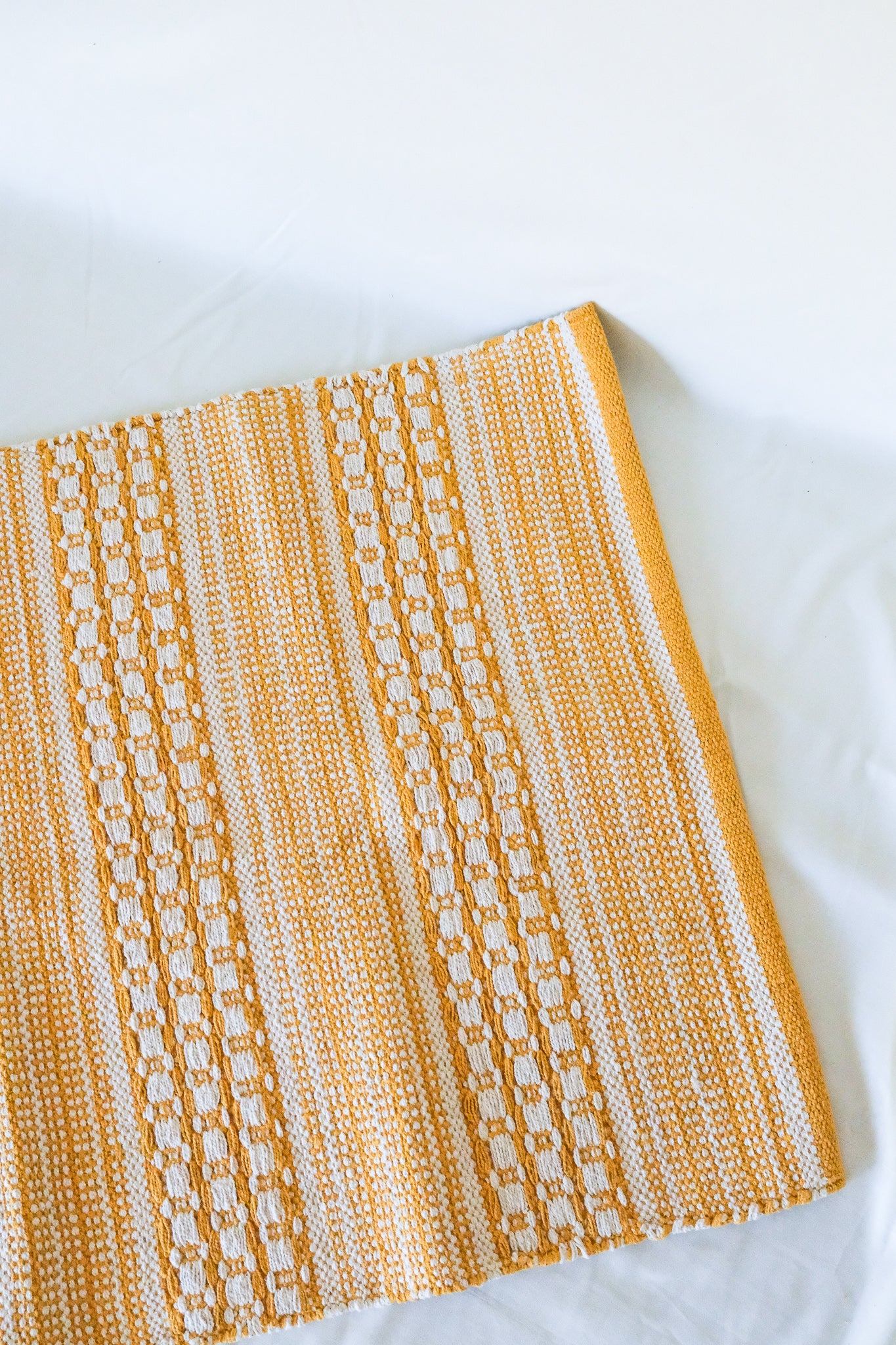 Yellow Stripe Rug