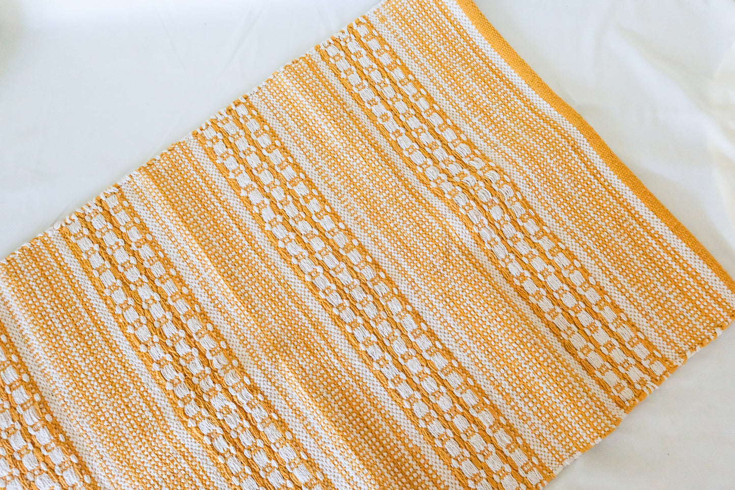 Yellow Stripe Rug
