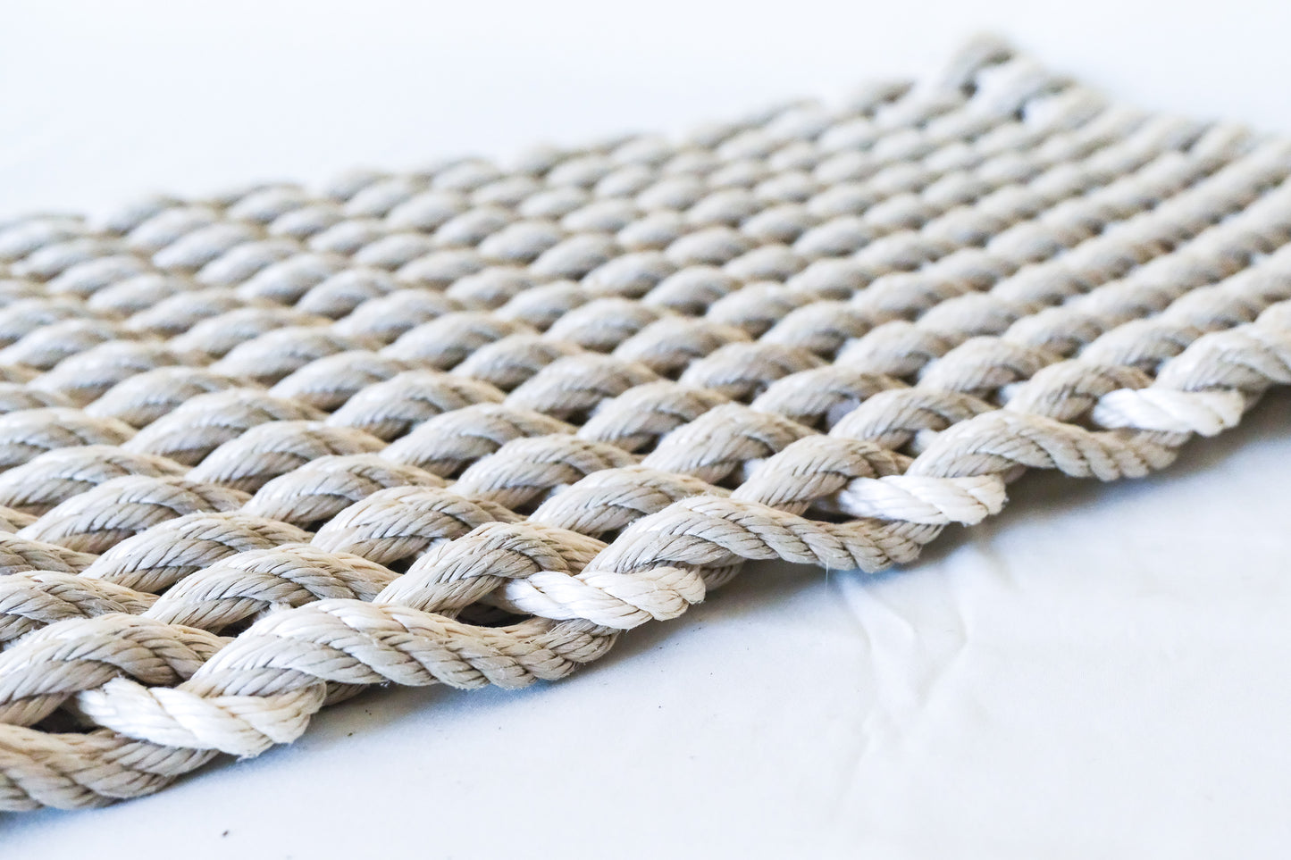 Neutral Fishing Rope Doormat