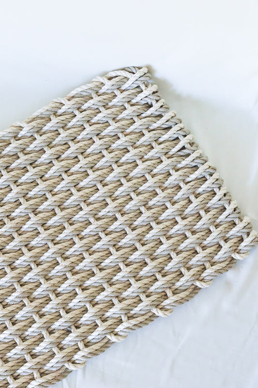 Neutral Fishing Rope Doormat