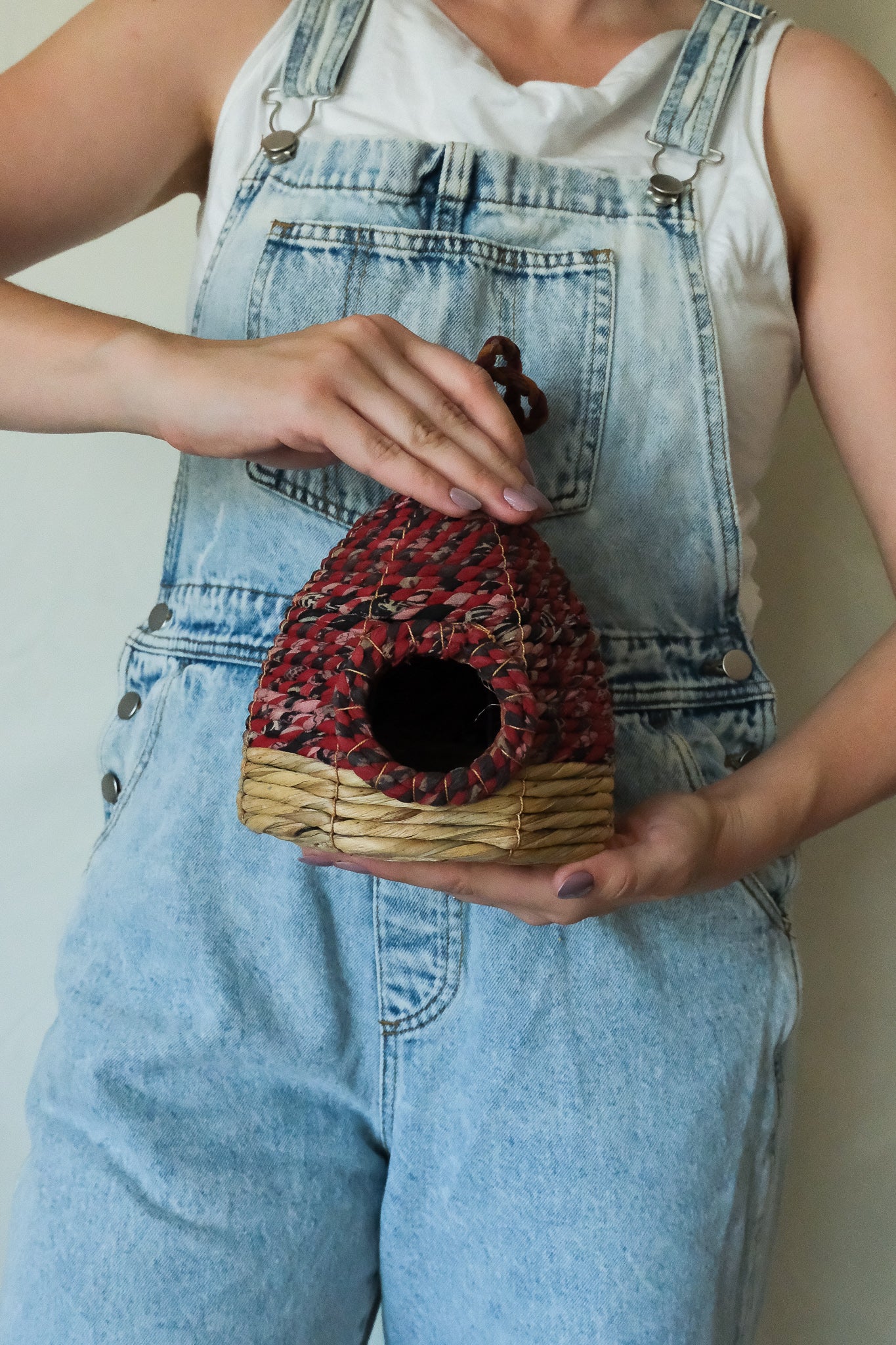 Handwoven Birdhouse