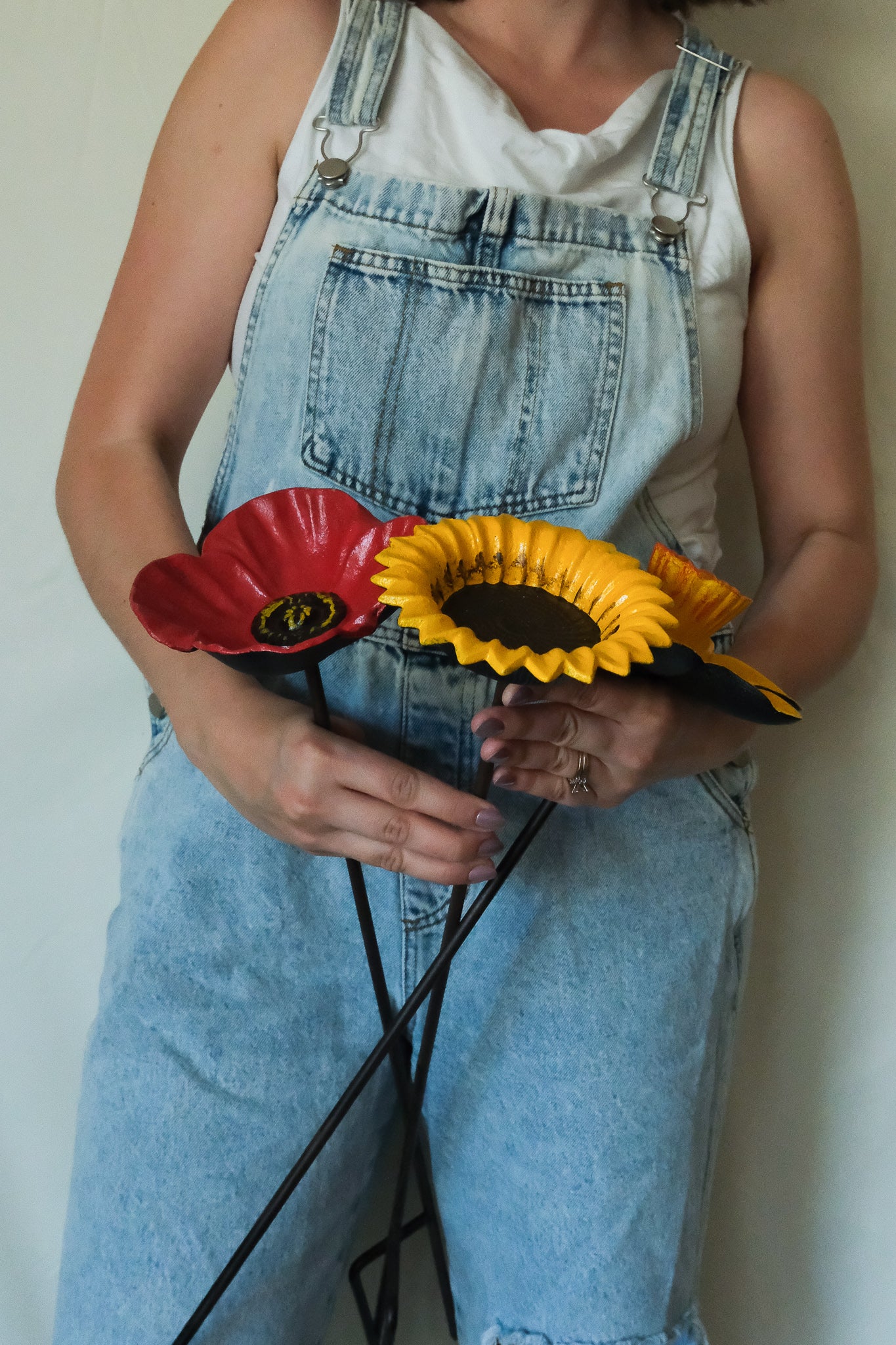 Cast Iron Floral Bird Feeder