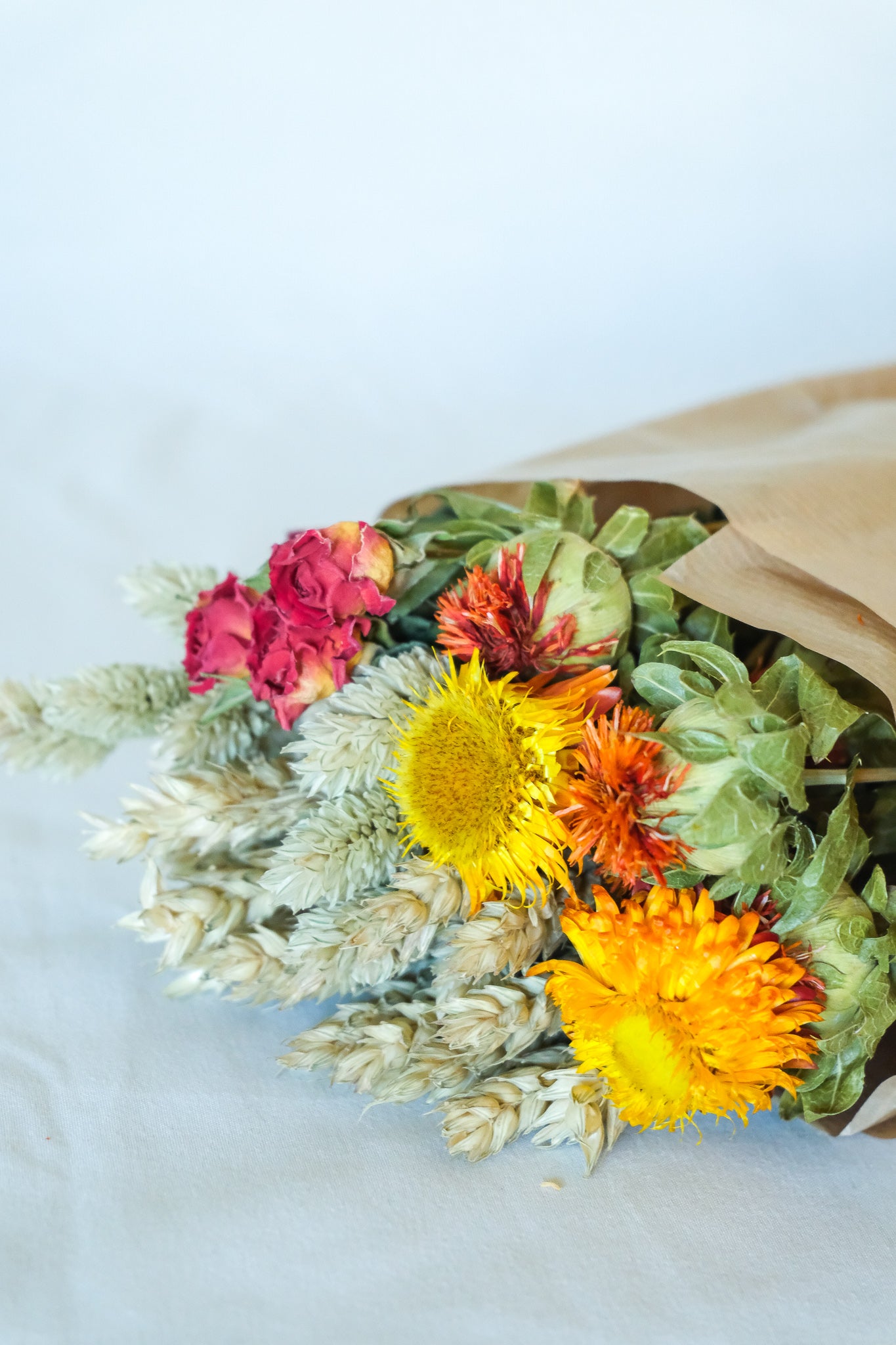 Summer Dried Flower Bouquet