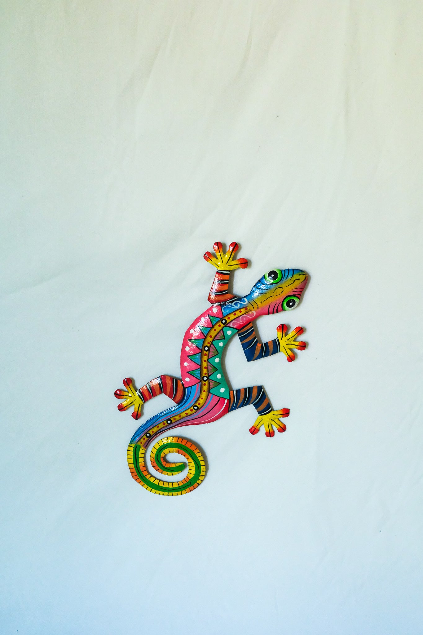 Metal Gecko Wall Art