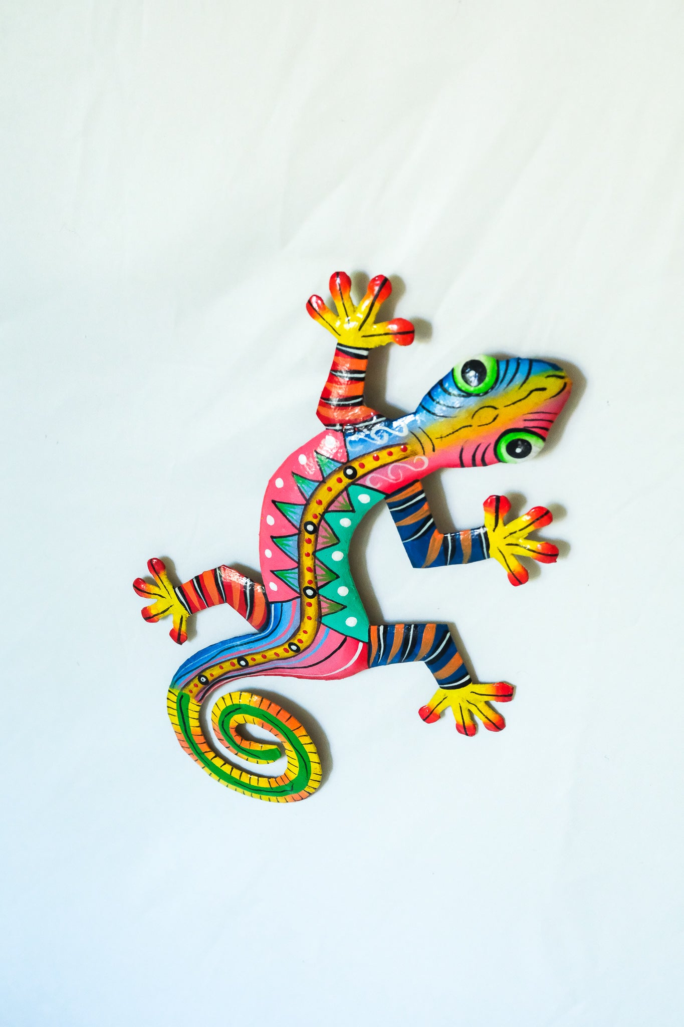 Metal Gecko Wall Art