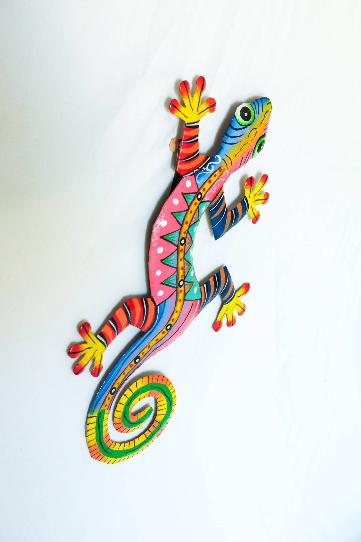 Metal Gecko Wall Art