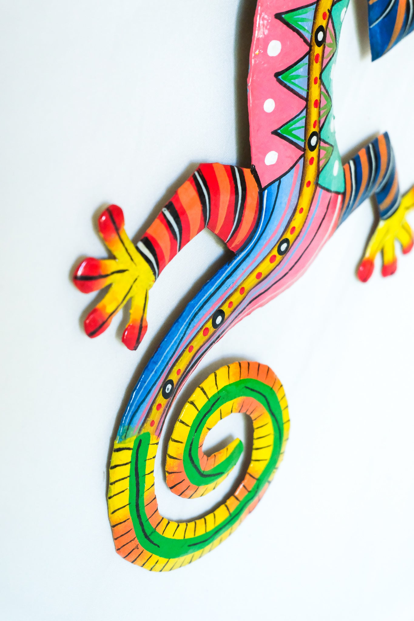 Metal Gecko Wall Art