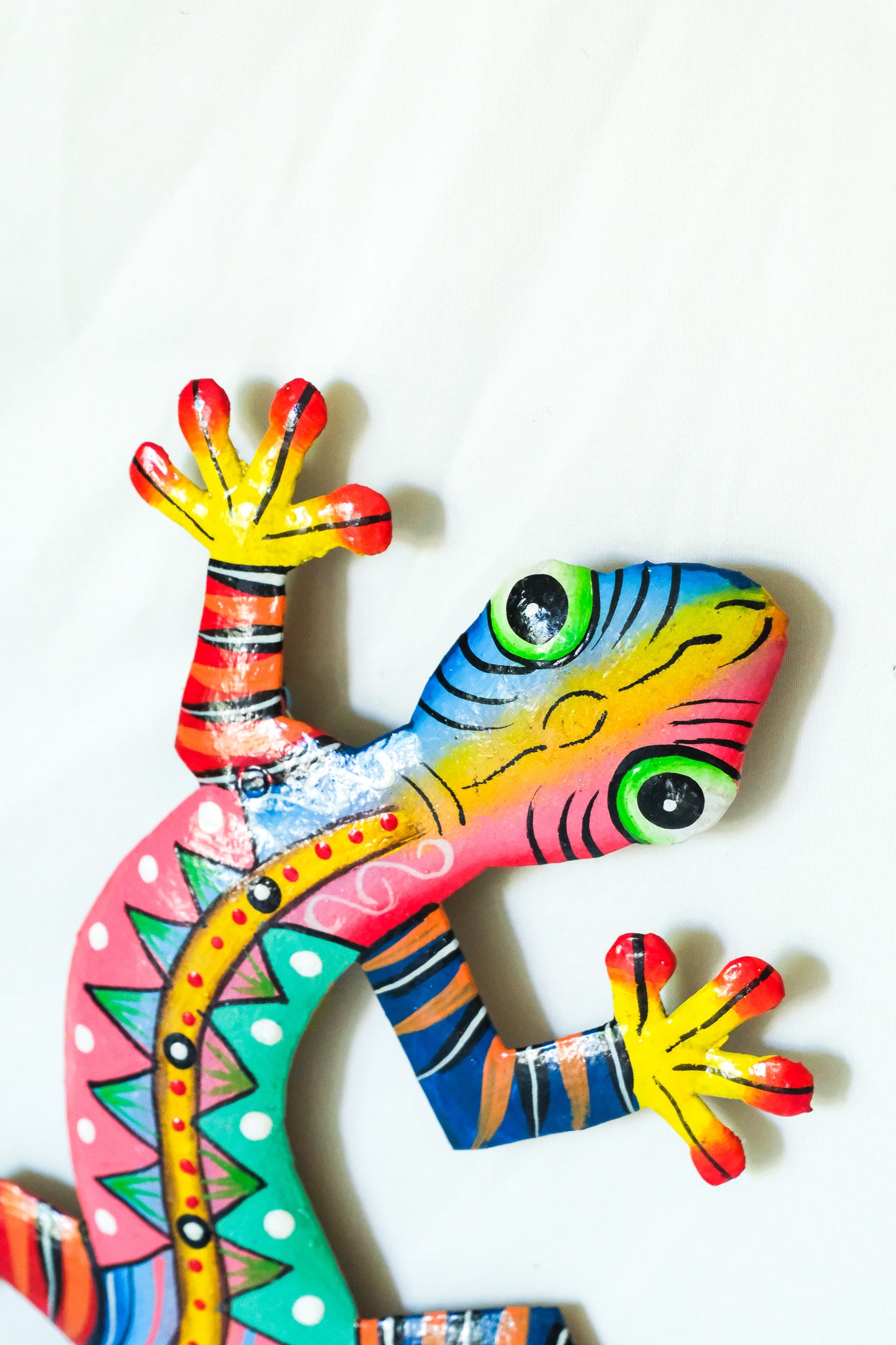 Metal Gecko Wall Art
