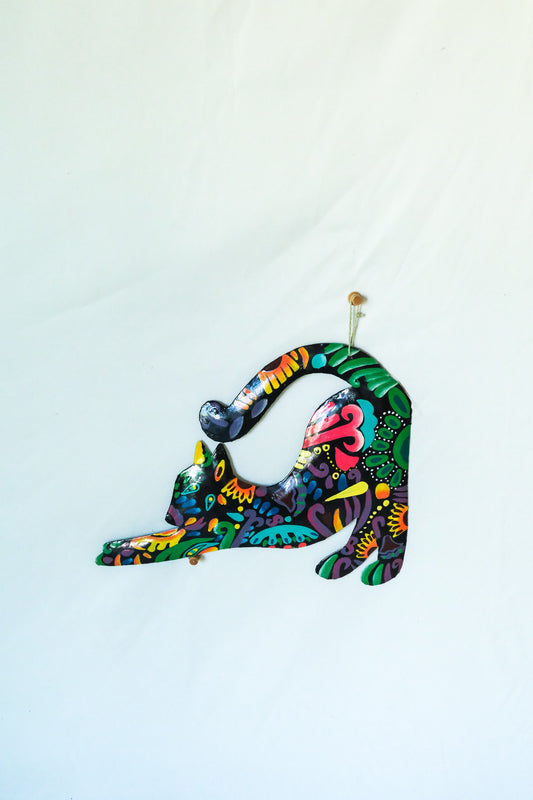 Metal Cat Wall Art