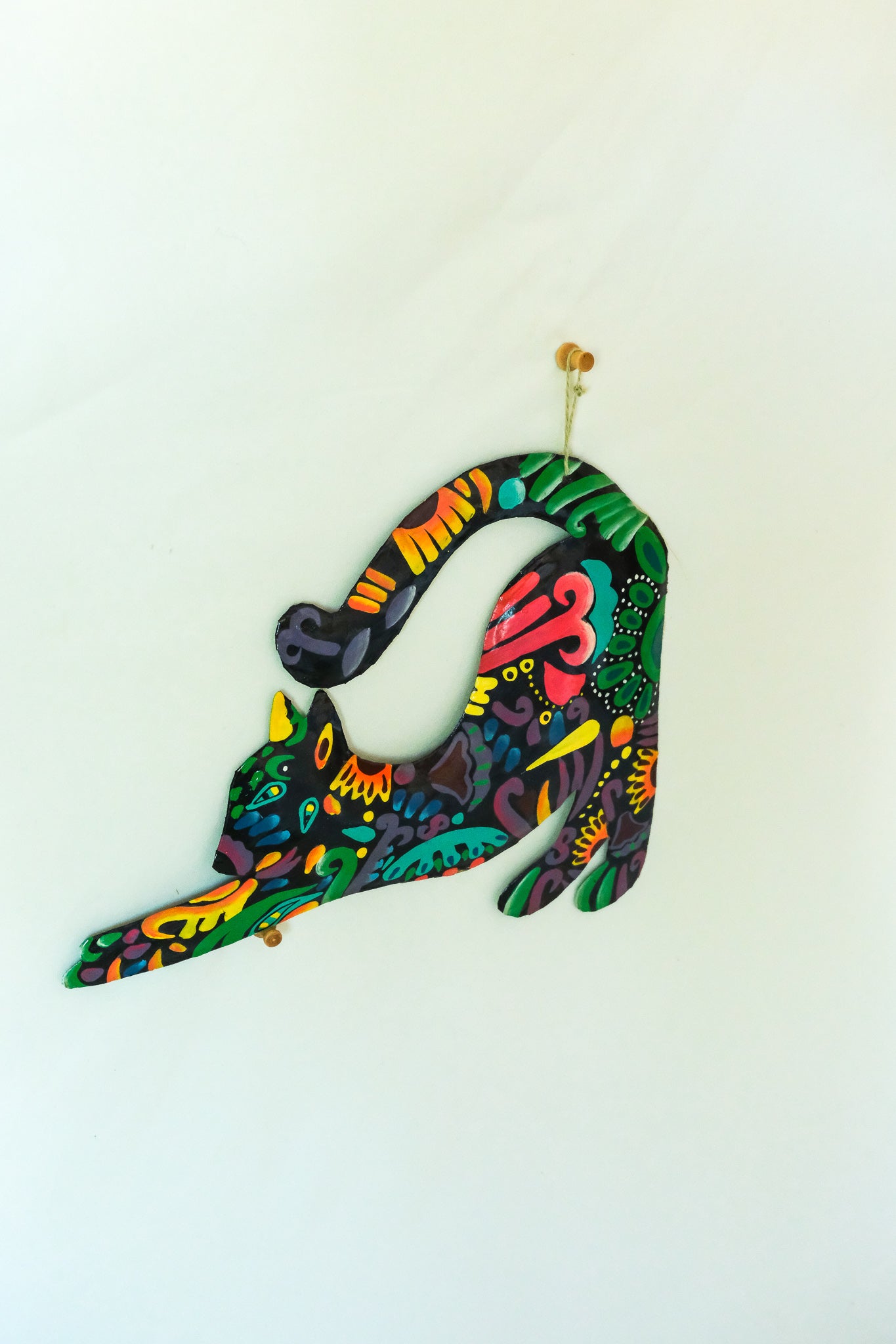 Metal Cat Wall Art