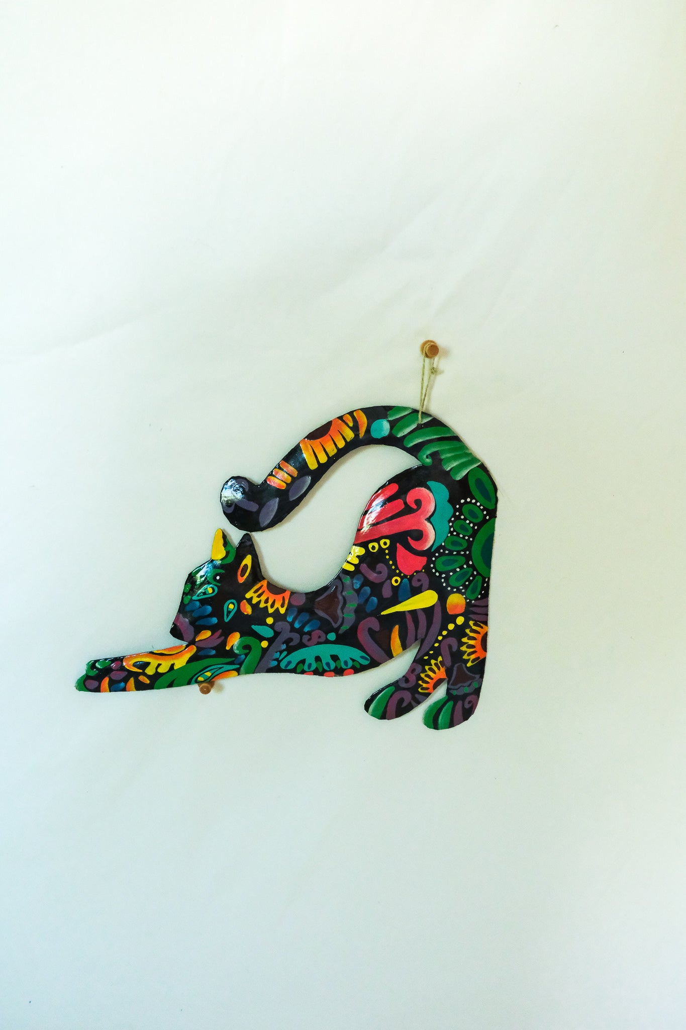 Metal Cat Wall Art