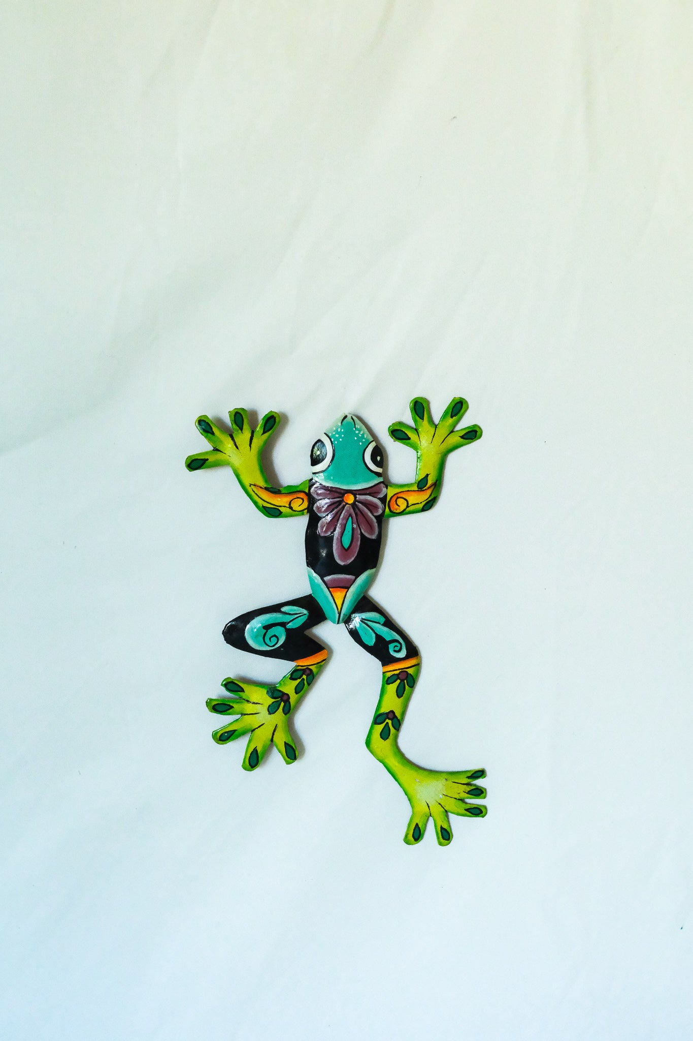 Metal Frog Wall Art