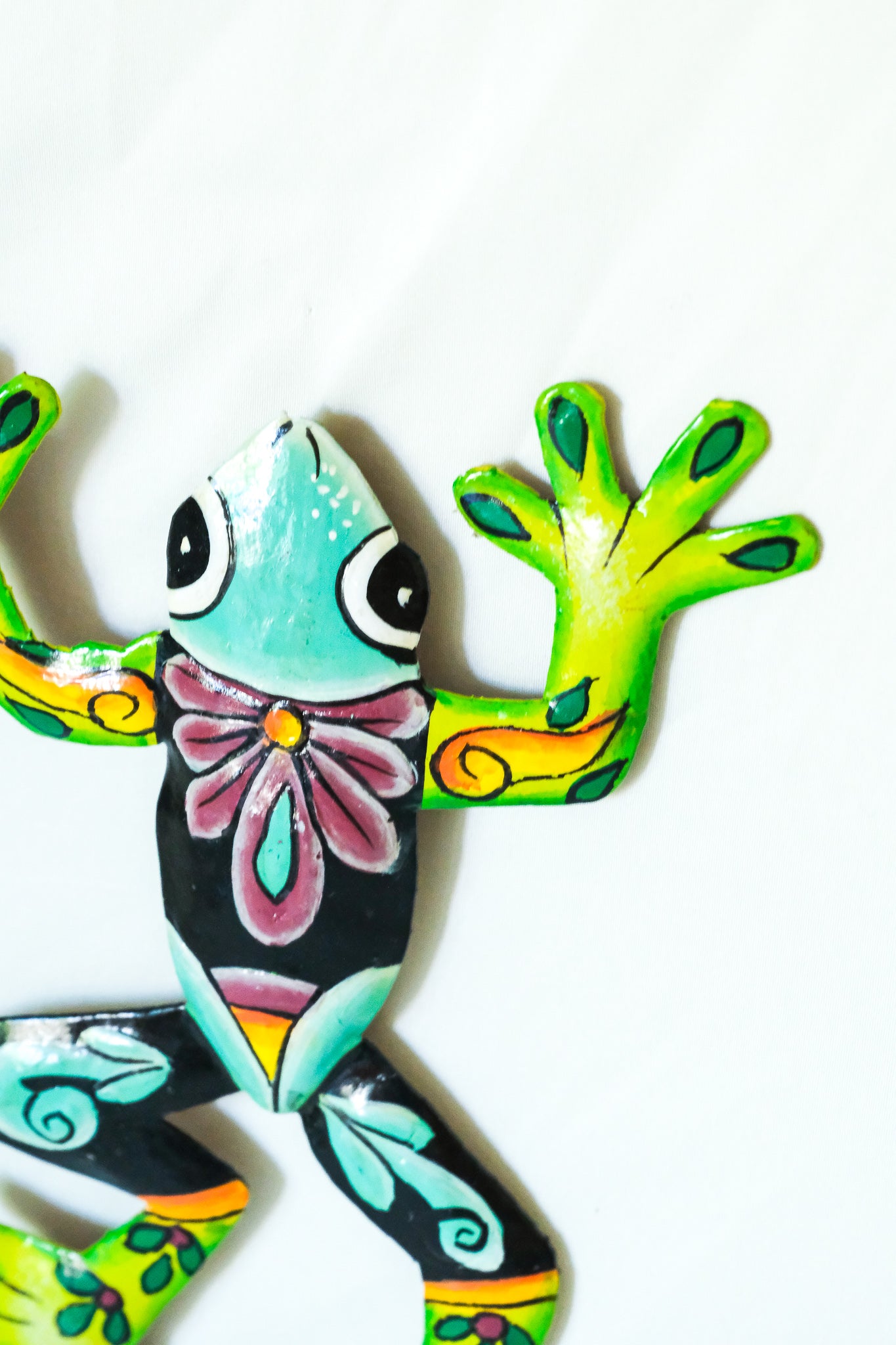 Metal Frog Wall Art
