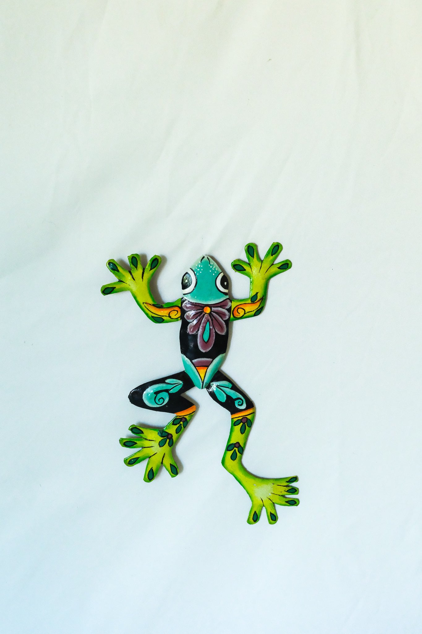Metal Frog Wall Art