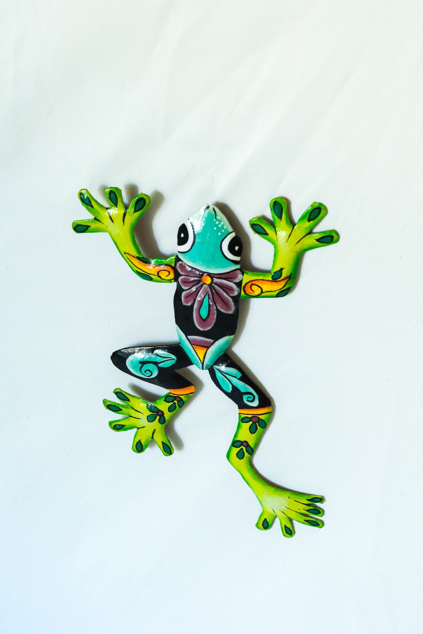 Metal Frog Wall Art