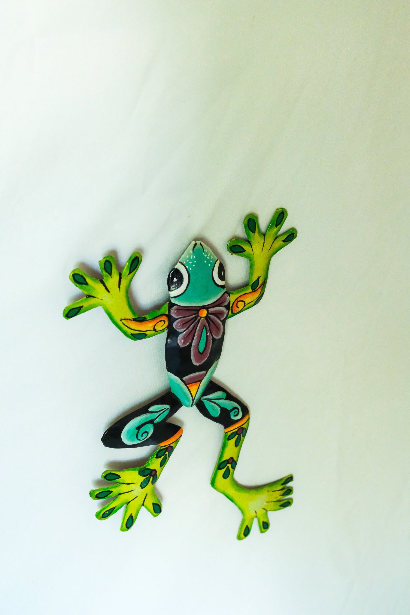Metal Frog Wall Art