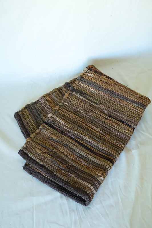 Brown Woven Rug