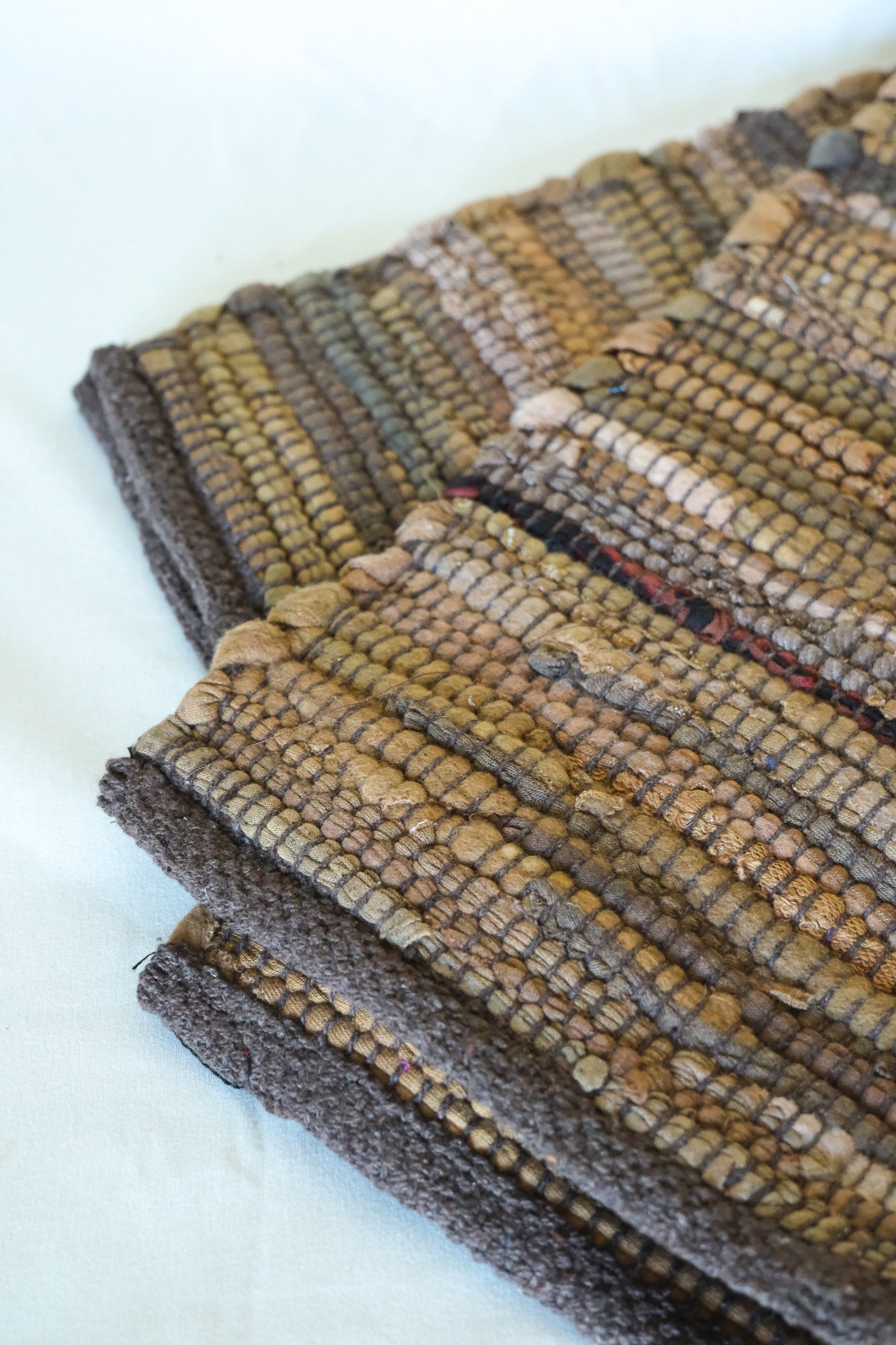 Brown Woven Rug