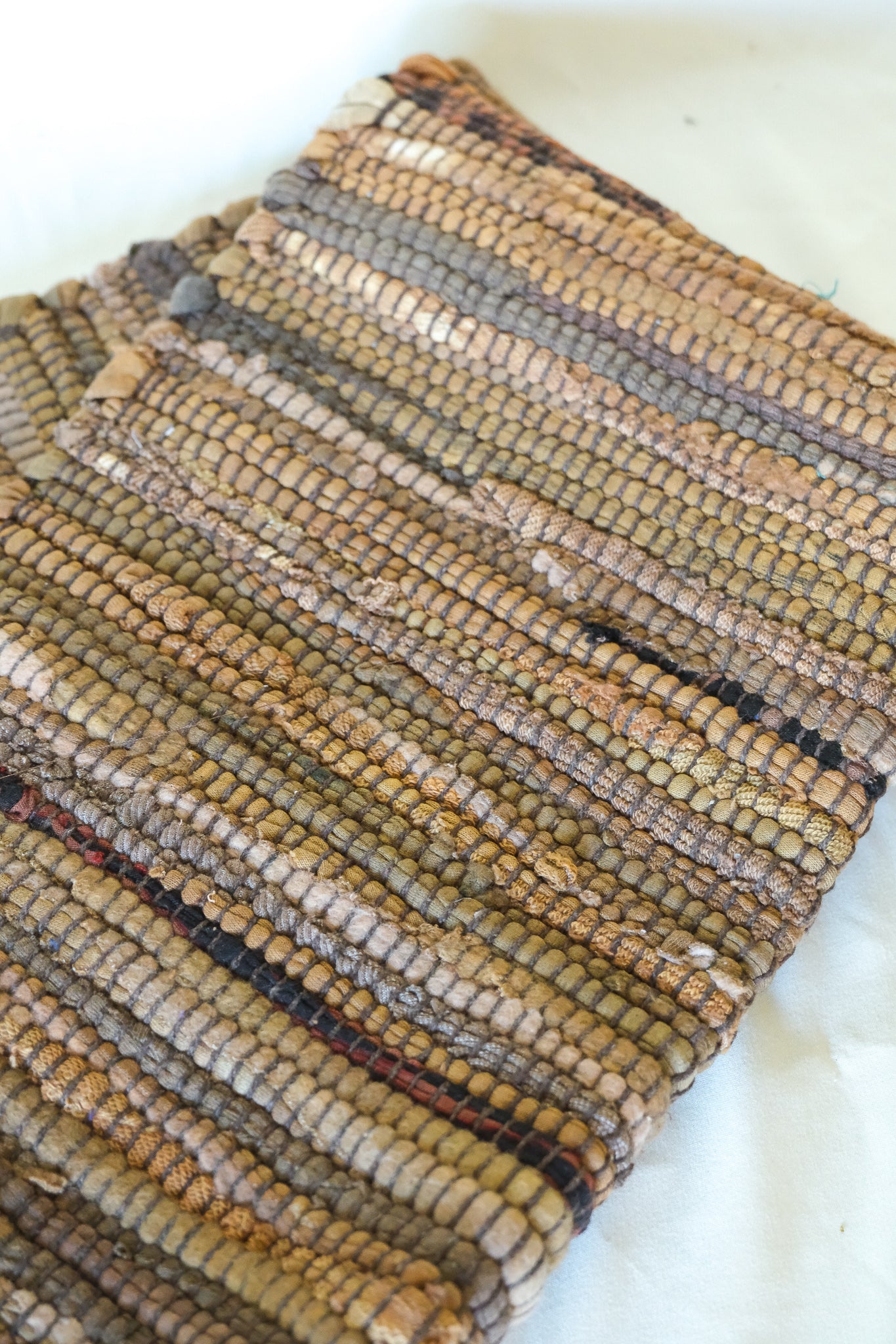 Brown Woven Rug
